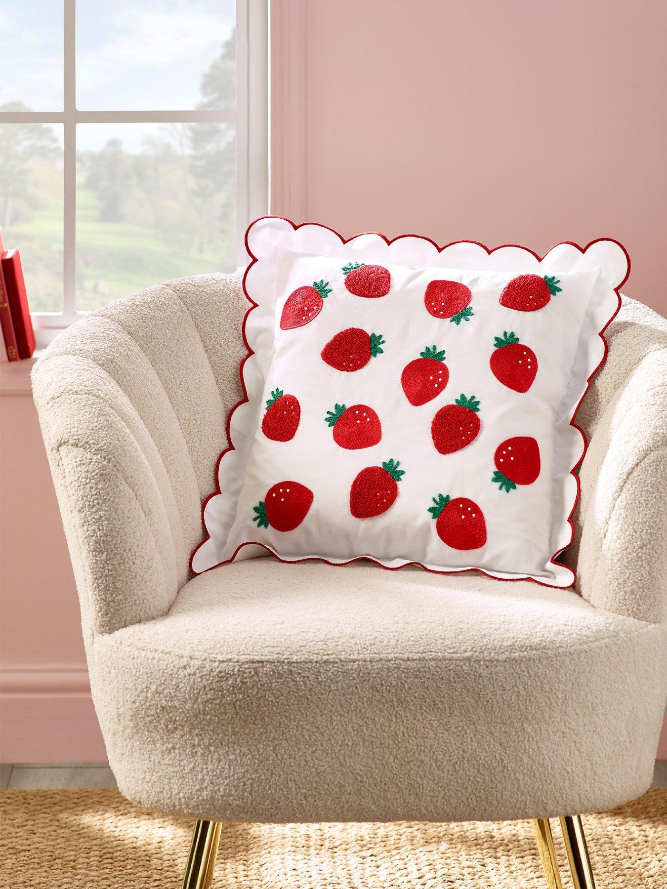 catherine-lansfield-strawberry-filled-cushion-45x45cm-red