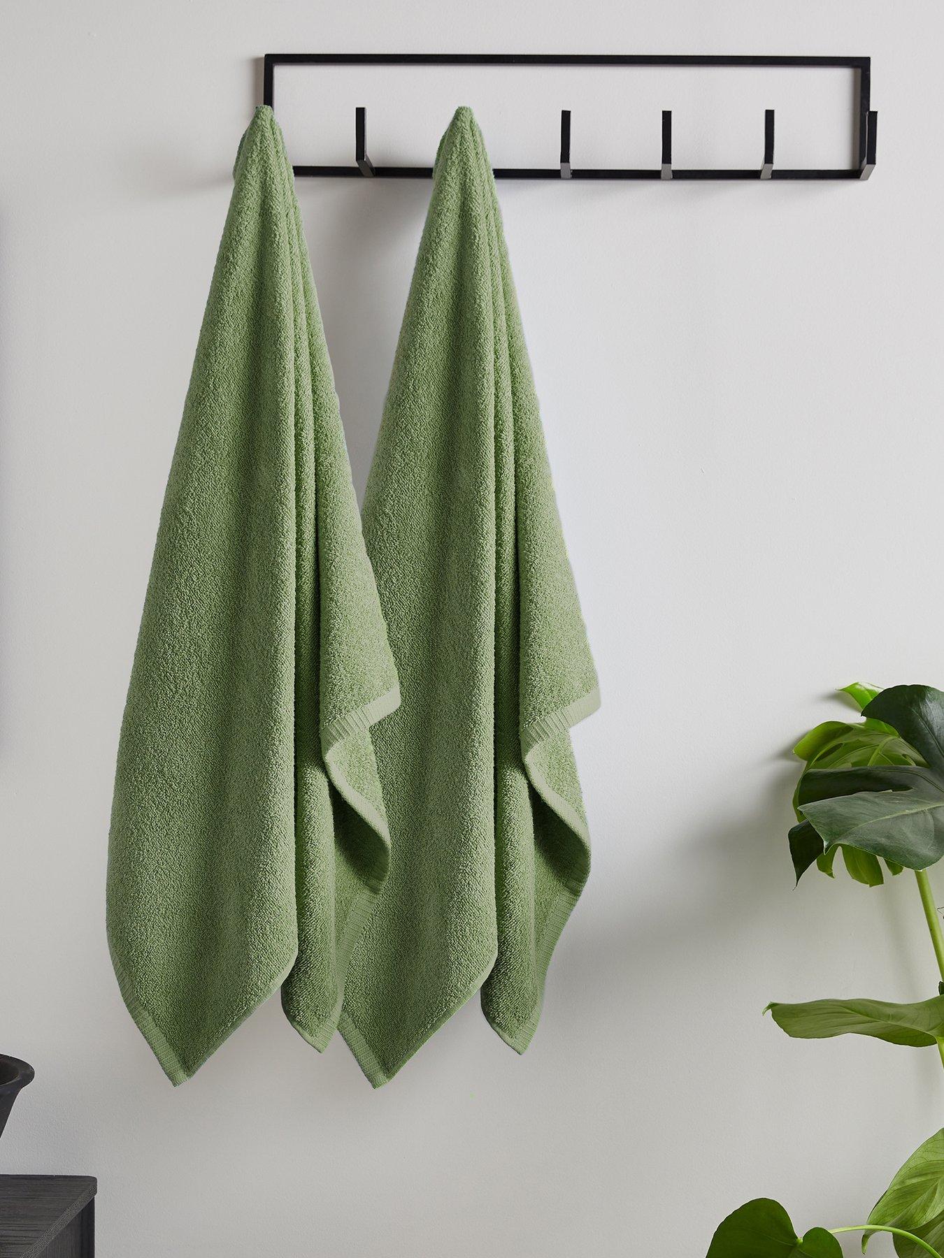 Catherine Lansfield Quick Dry Bath Sheet Pair