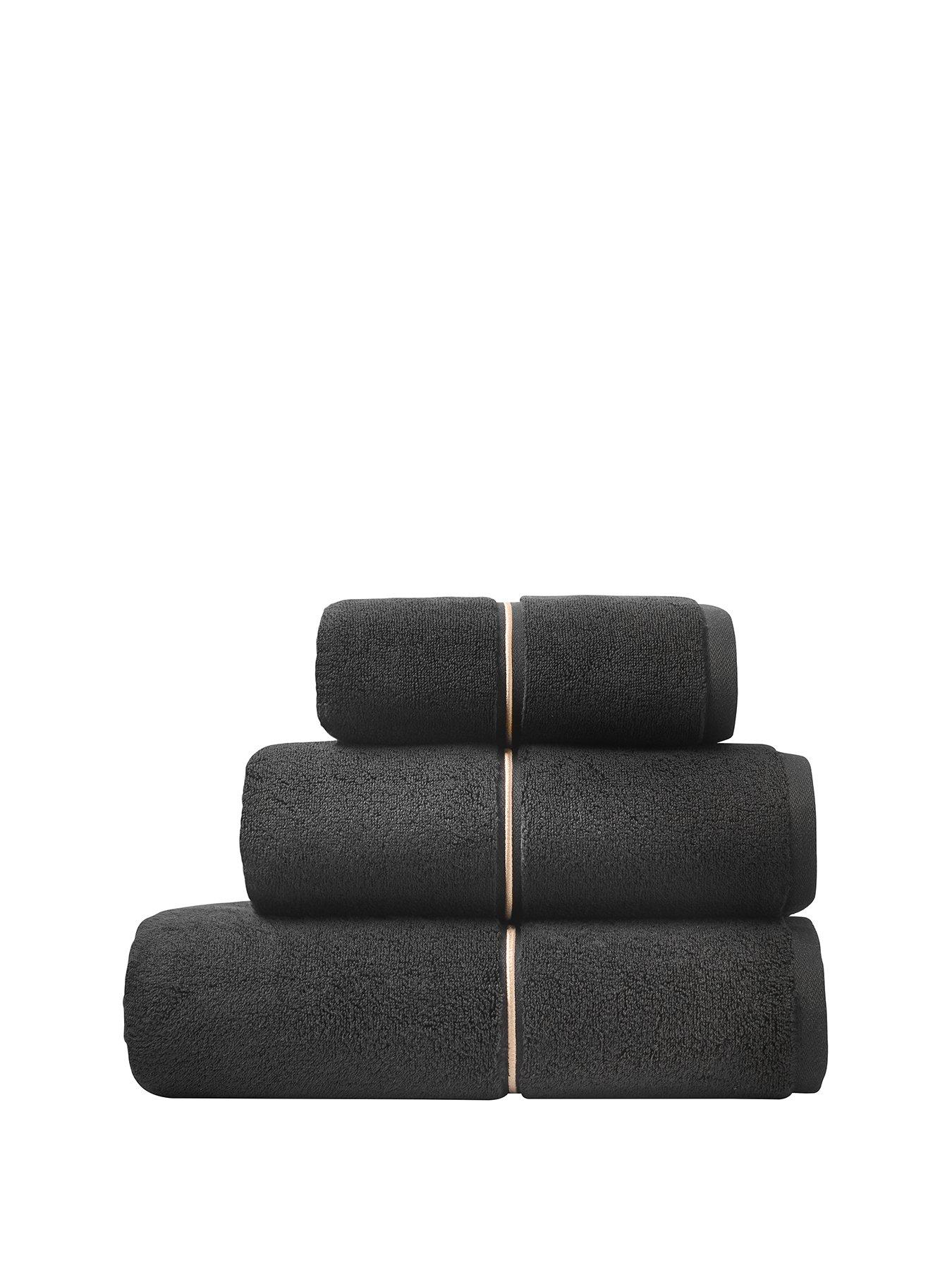 Image 2 of 5 of Bianca Zero Twist Satin Stitch Cotton Towel Collection