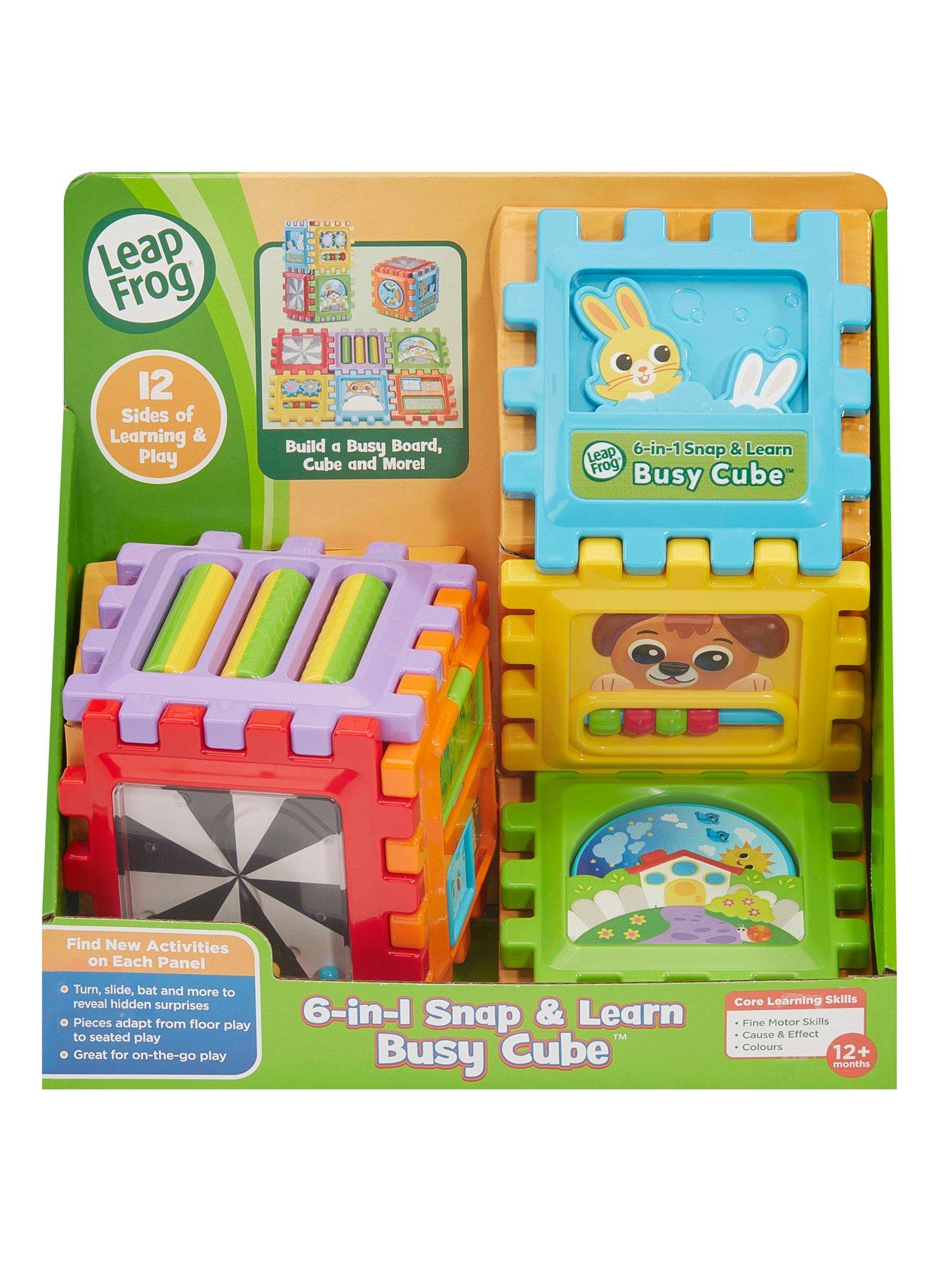 Image 7 of 7 of LeapFrog 6-in-1 Snap &amp; Learn Busy Cube