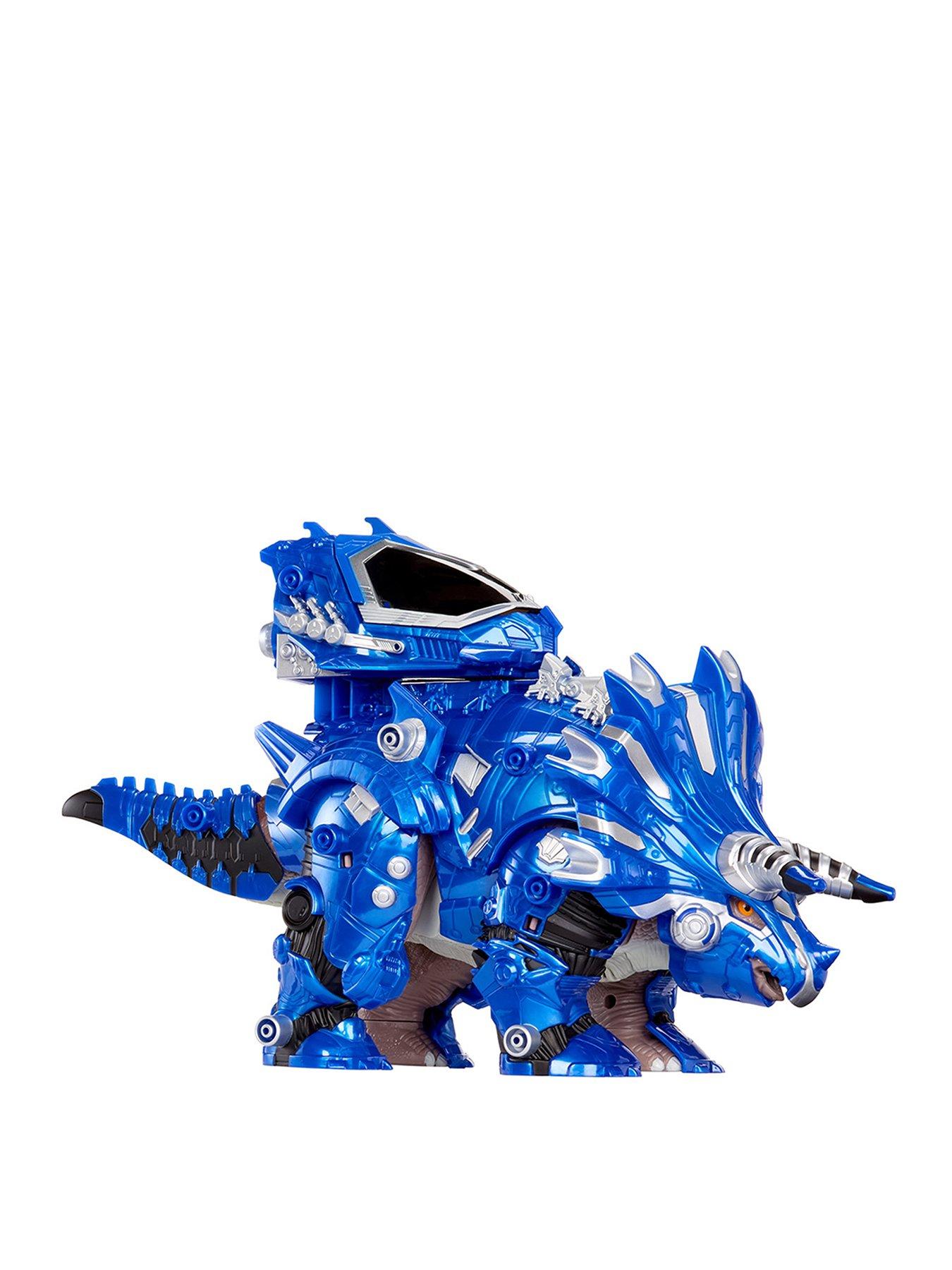 Armorsaurs Armor-Up Dinosaur- Triceratops - Cobalt