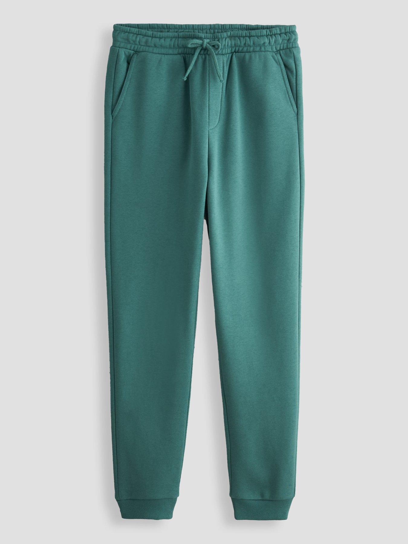 Image 1 of 4 of The Very Collection Boys Cotton Rich Joggers - Green
