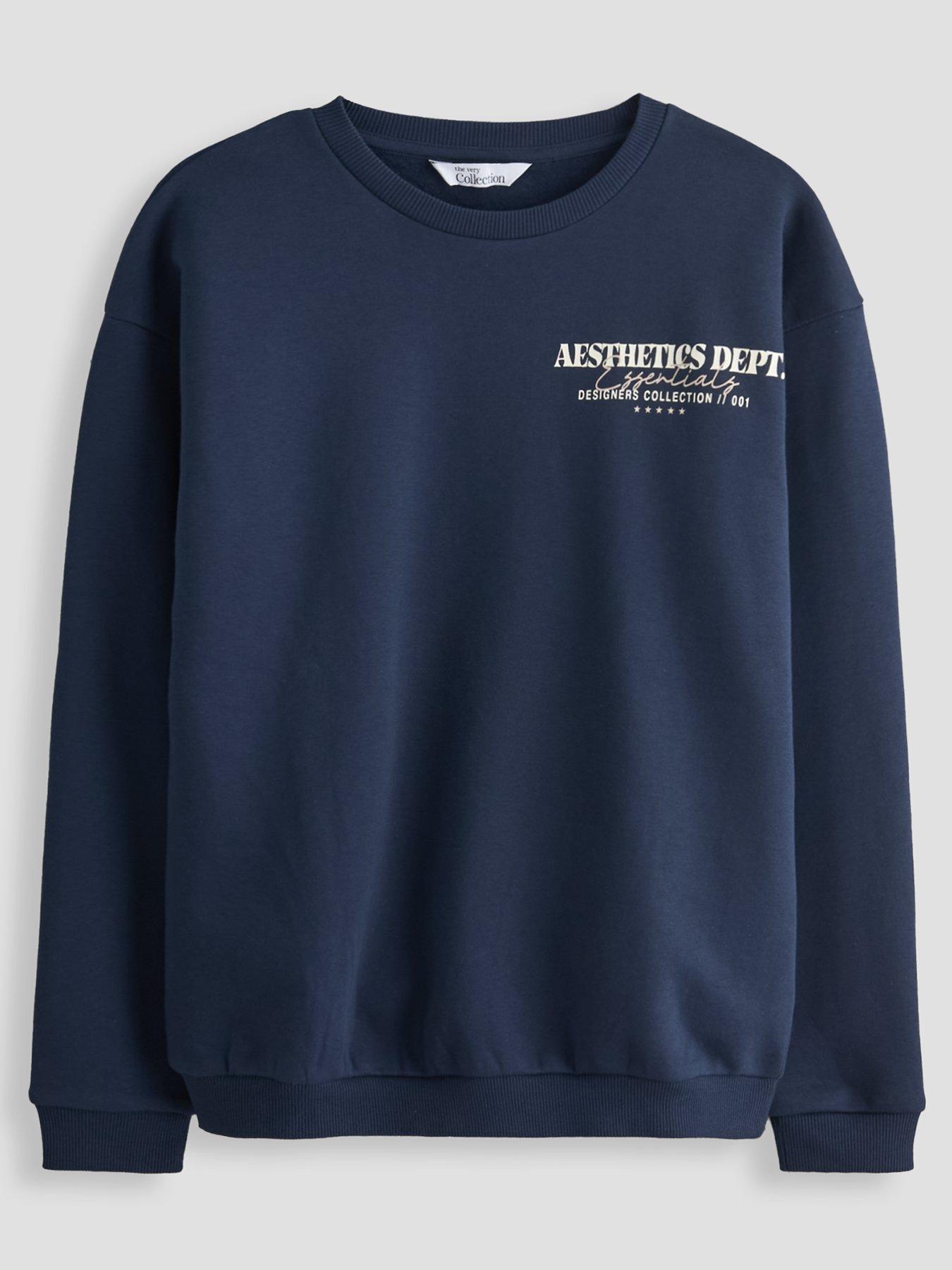 The Very Collection Boys Graphic Sweatshirt - Black
