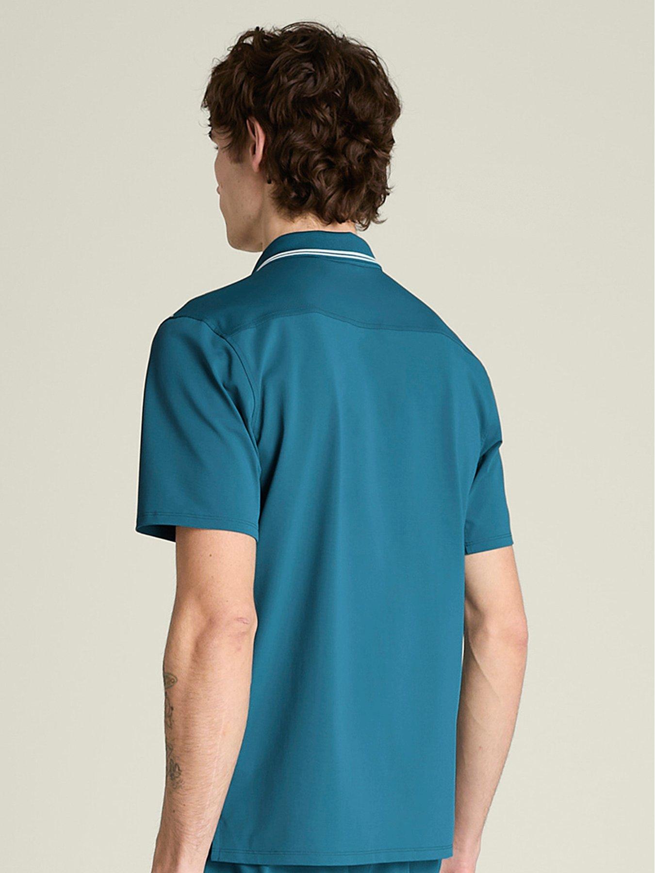 Image 2 of 4 of Wilson Mens Tennis Challengers Technical Polo - Blue