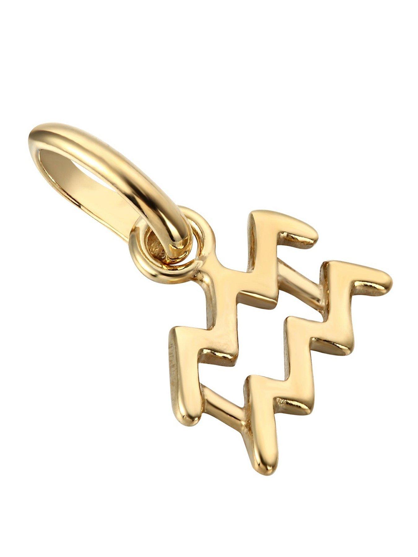 Seol + Gold 18ct Gold Vermeil Zodiac Symbol Charm (all zodiac)