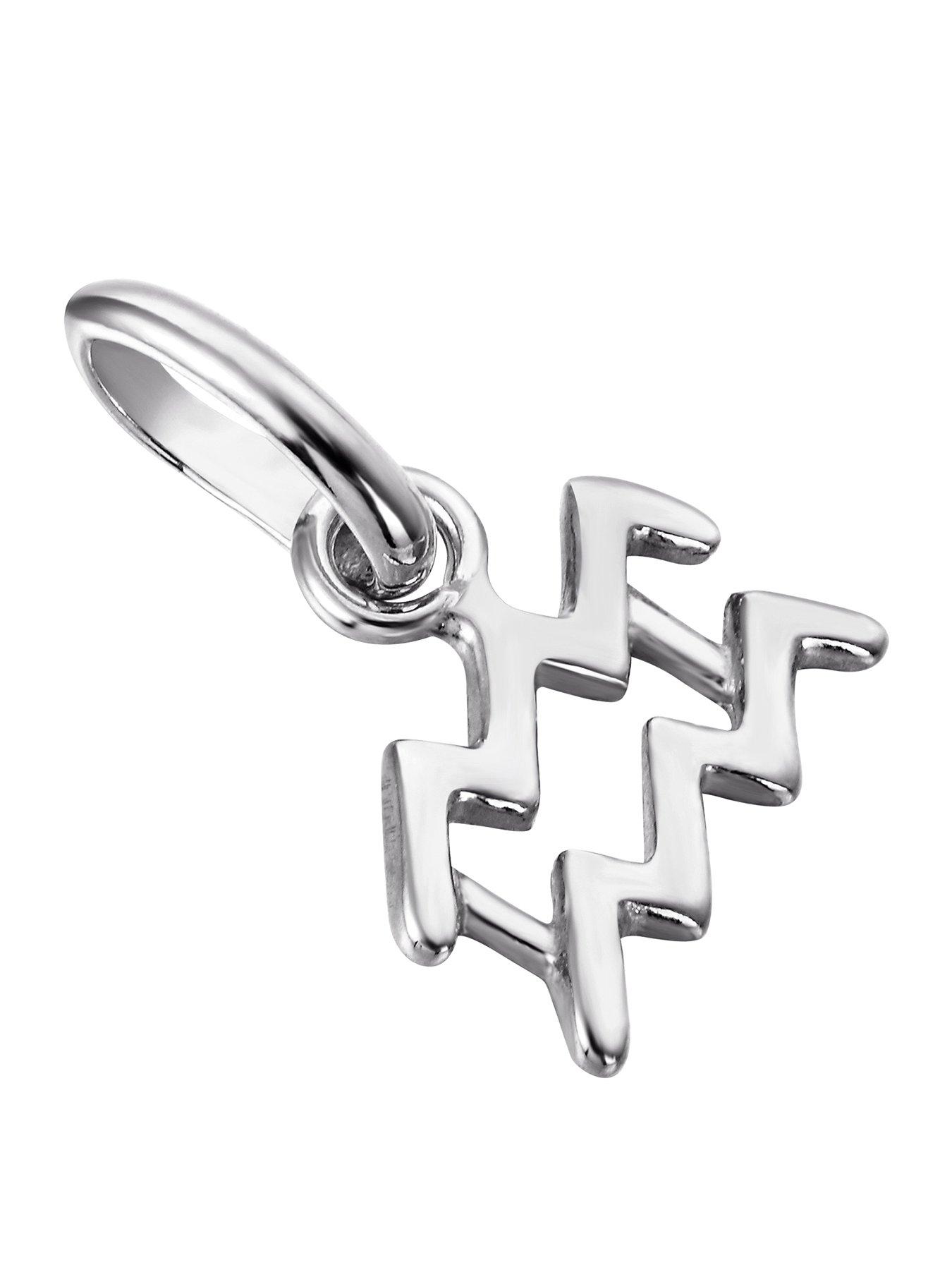 Seol + Gold Sterling Silver Zodiac Symbol Charm (all zodiac)