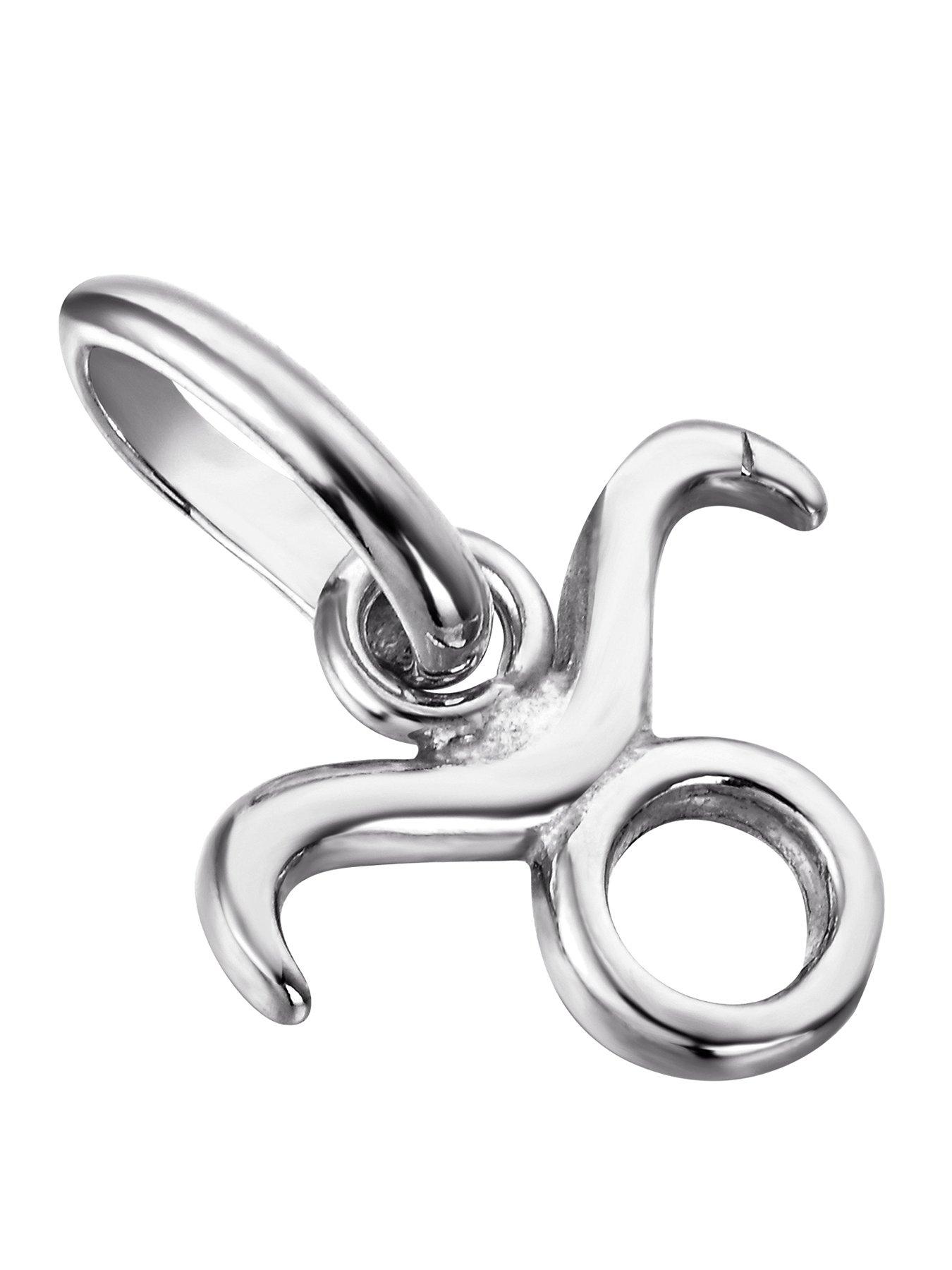 Seol + Gold Sterling Silver Zodiac Symbol Charm (all zodiac)