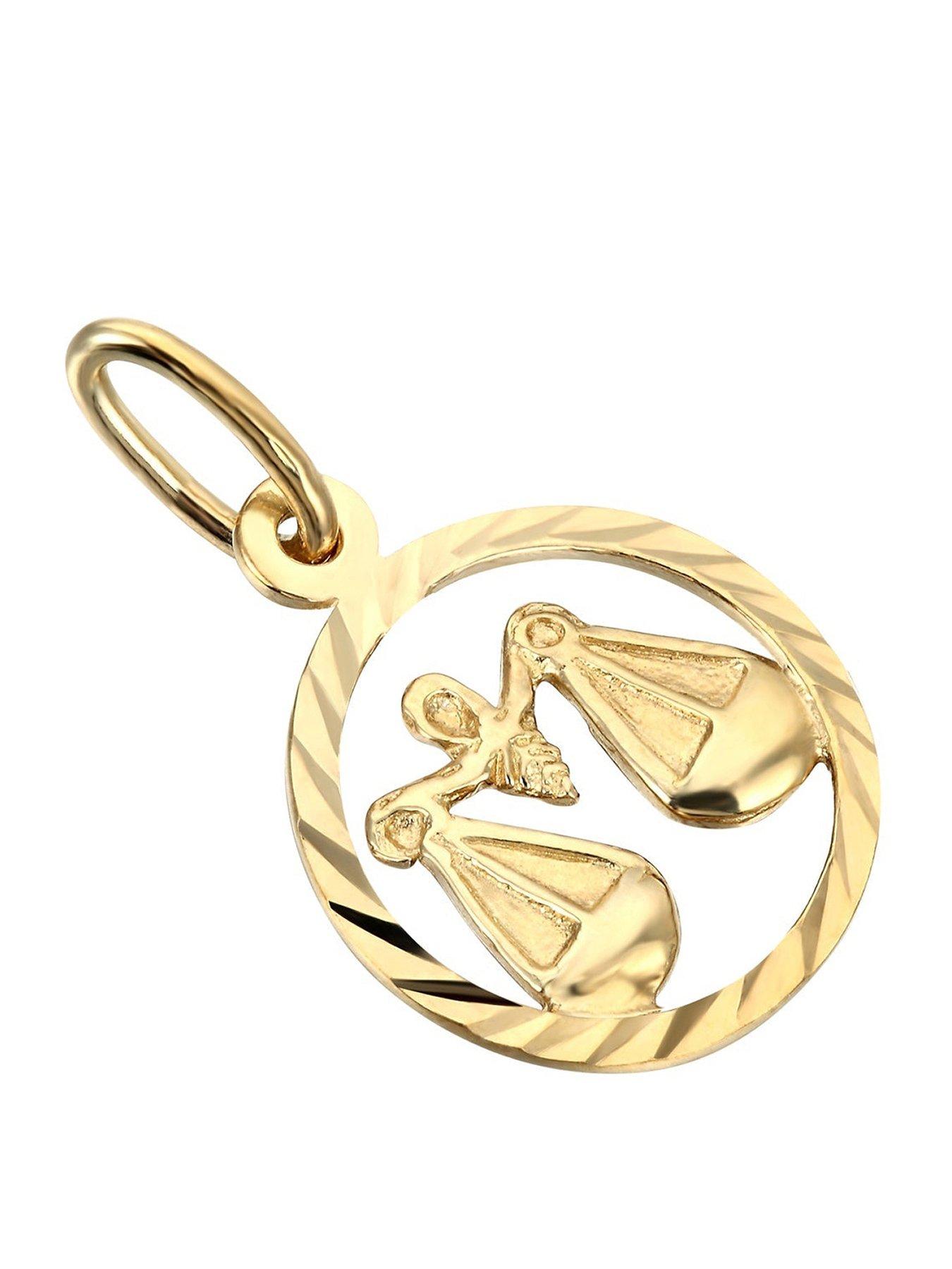 Seol + Gold 18ct Gold Vermeil Zodiac Sign Pendant (all zodiac)