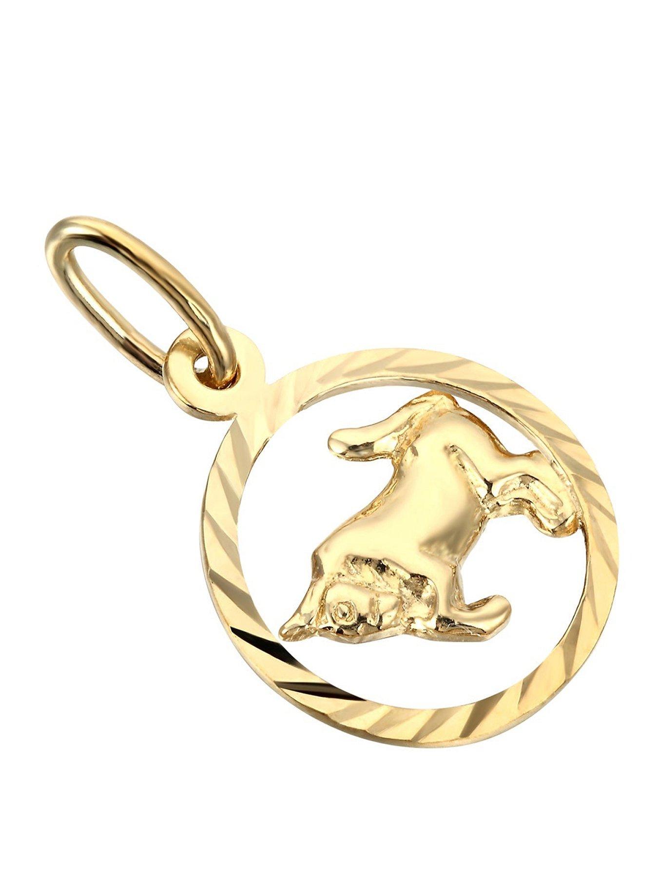 Seol + Gold 18ct Gold Vermeil Zodiac Sign Pendant (all zodiac)