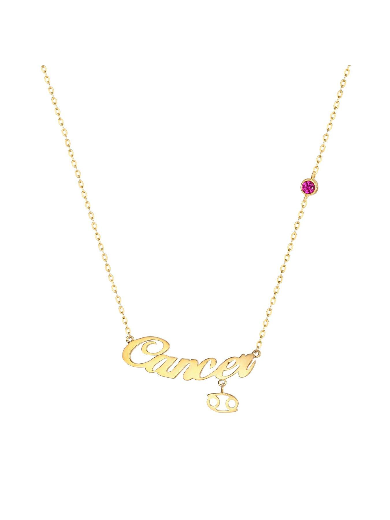 Image 3 of 7 of Seol + Gold 18ct Gold Vermeil Zodiac Sign Pendant (all zodiac)