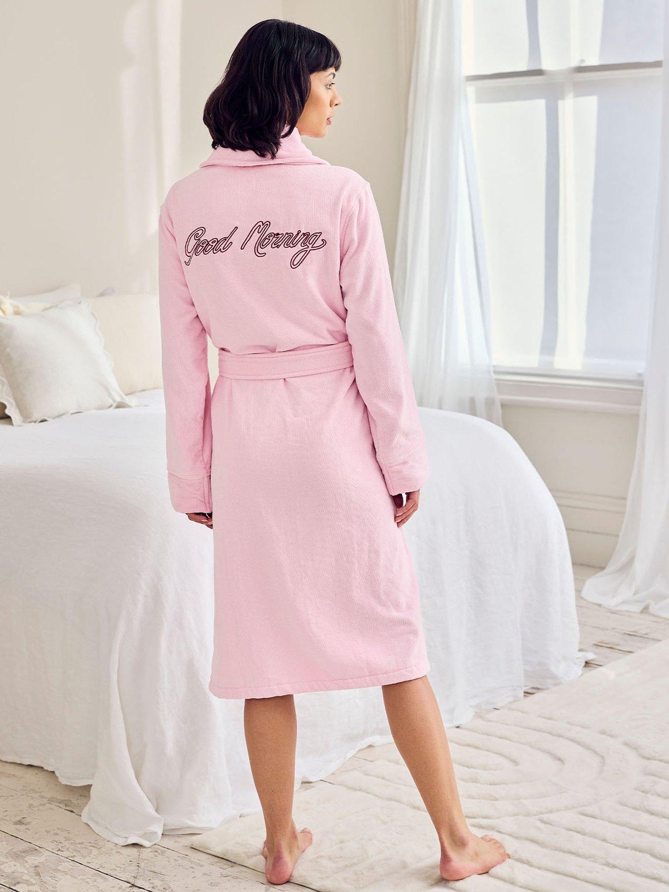 knee length dresses for ladies Thistle Egyptian Cotton Luxury Soft Bathrobe Absorbent Dressing Gown C –  Thistle