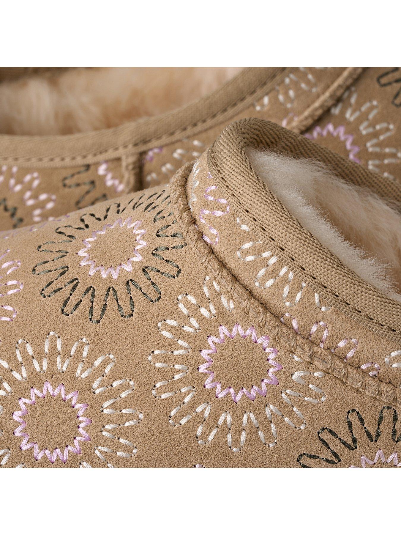 Image 6 of 6 of UGG Classic Micro Sun Stitch Boots&nbsp;- Mustard Seed