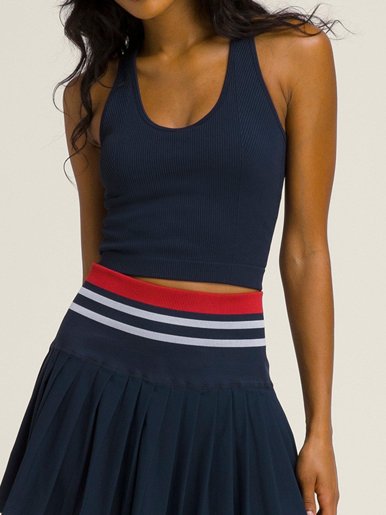 Wilson Womens Tennis Everyday Brami Cropped Vest - Navy