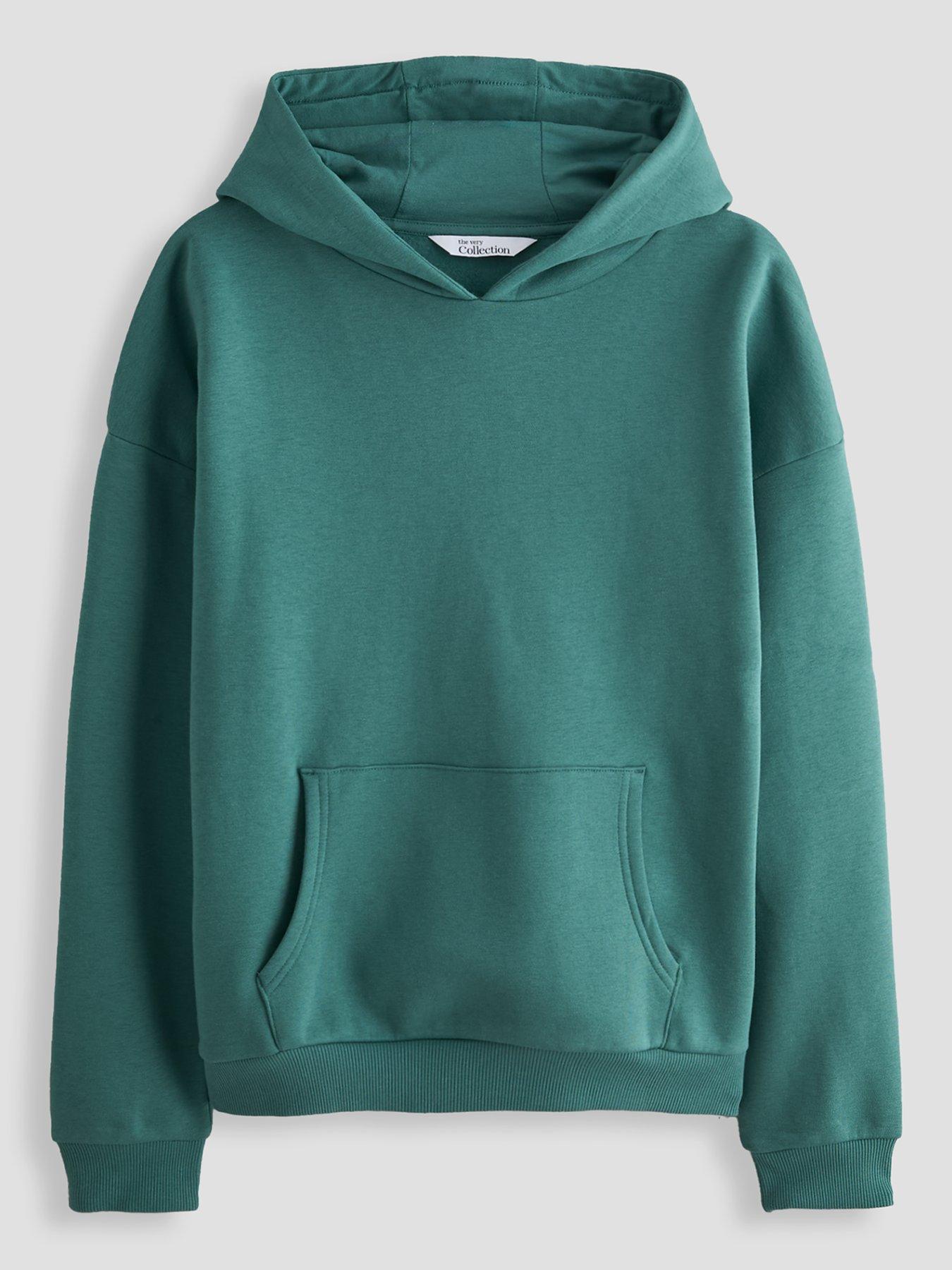 The Very Collection Boys Classic Hoodie - Green
