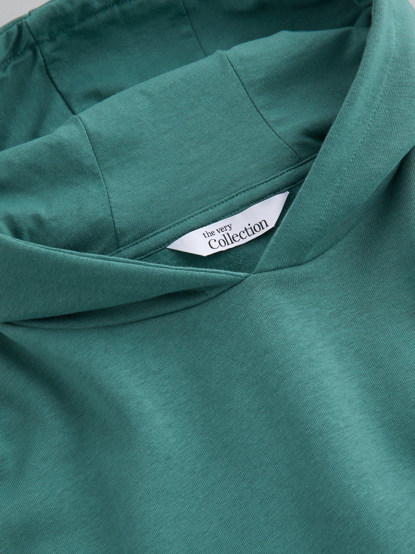 Image 4 of 5 of The Very Collection Boys Classic Hoodie - Green