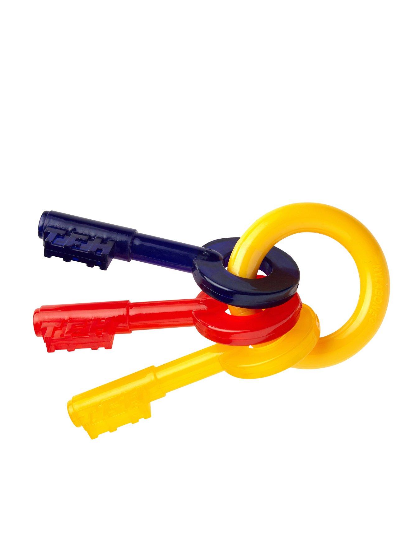  image of nylabone-n220peu-ny-puppy-teething-keys-small