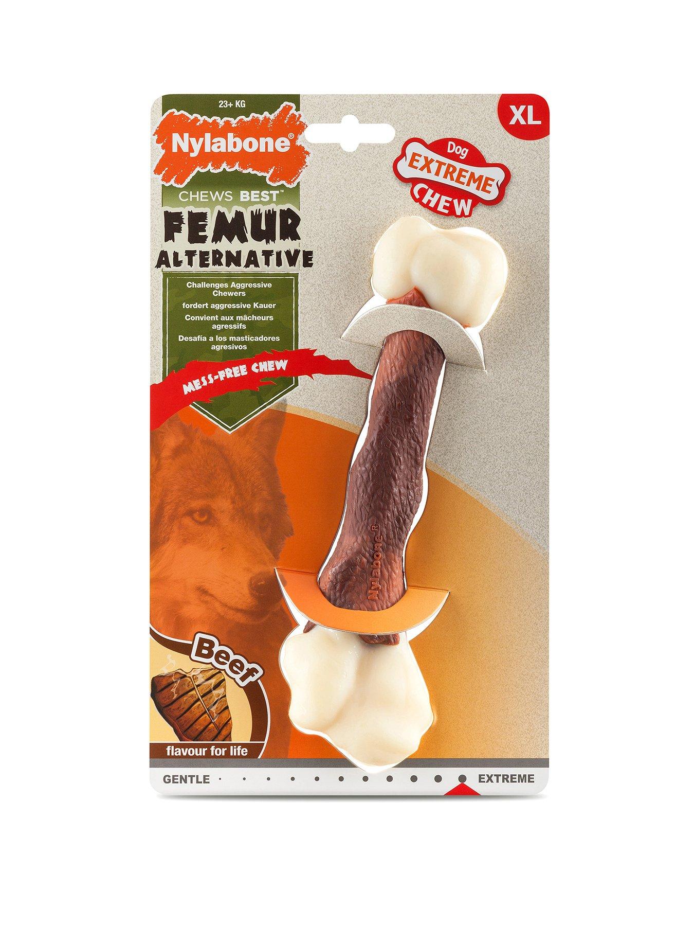 Nylabone Nfp305Peu - Ny Extreme Chew Femur Beef X Large