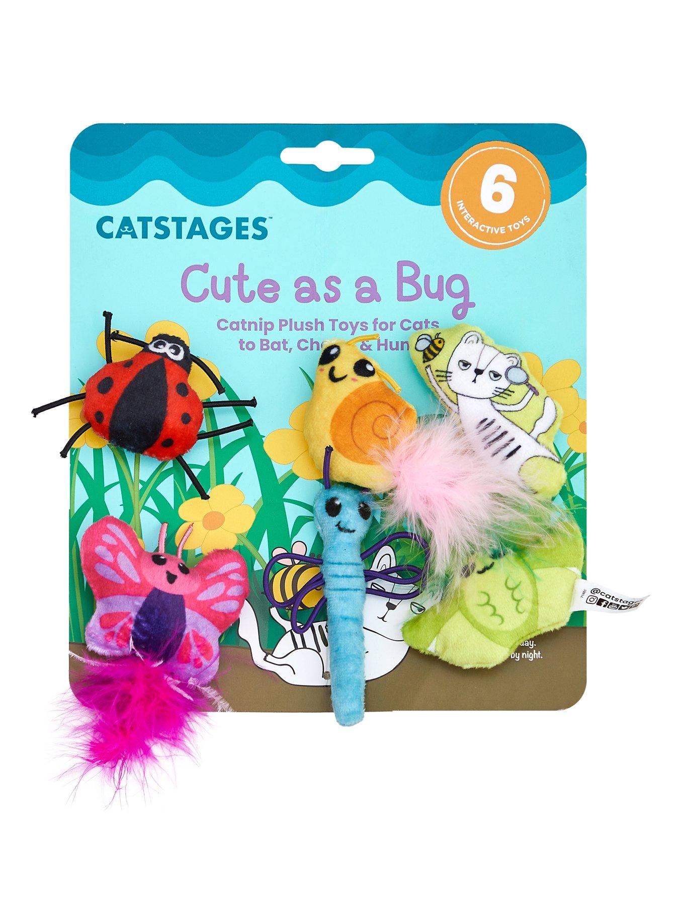 Nina Ottosson Cute As A Bug 6 Pack Cat Toy