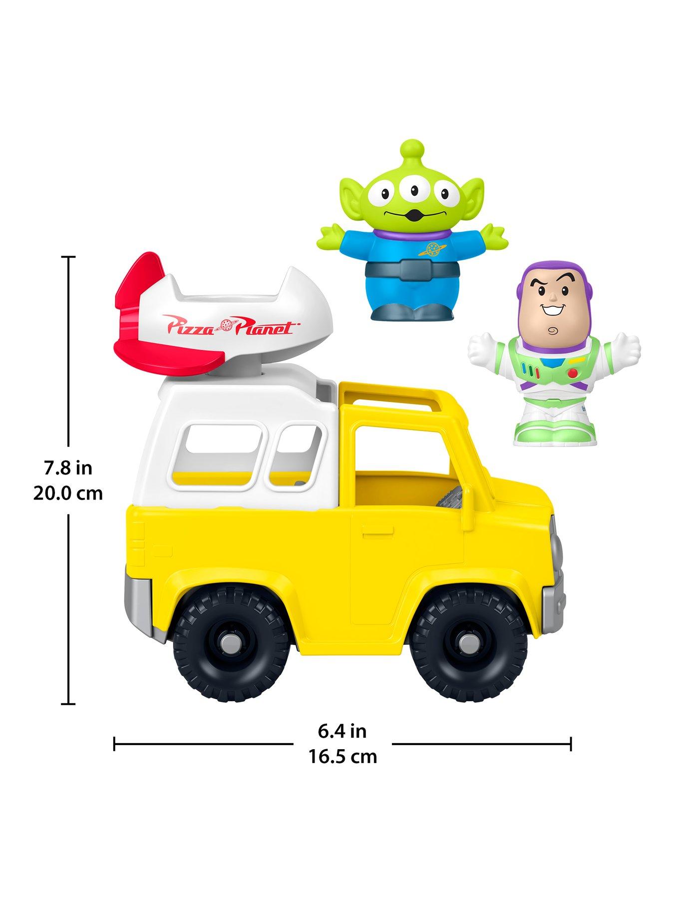 Image 6 of 7 of Fisher Price Toy Story Little People&nbsp;Pizza Planet Truck &amp; Buzz Lightyear Toy