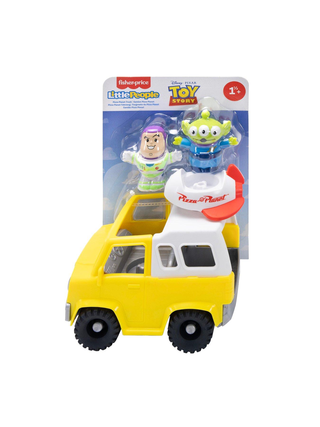 Image 7 of 7 of Fisher Price Toy Story Little People&nbsp;Pizza Planet Truck &amp; Buzz Lightyear Toy