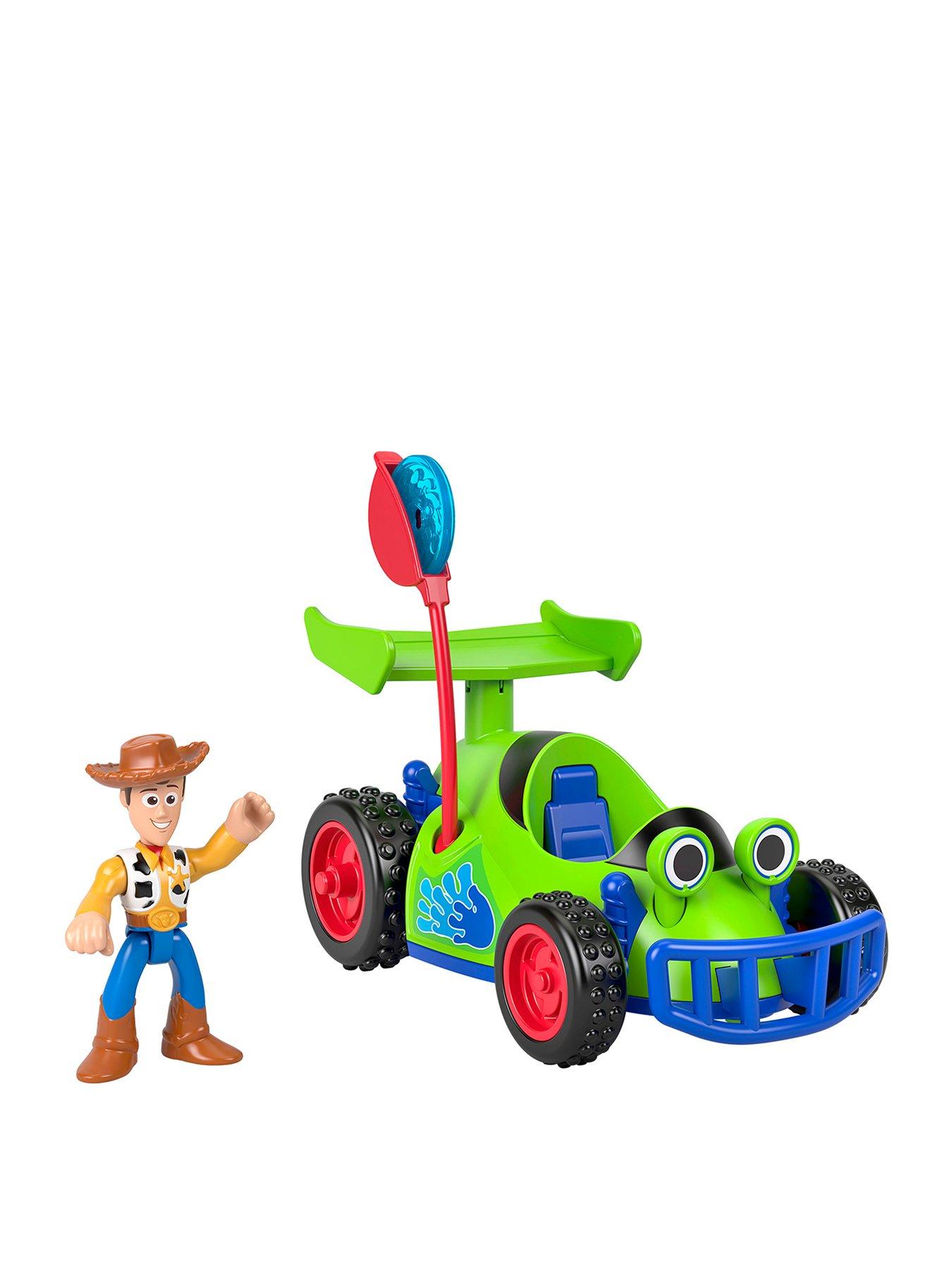 Imaginext Woody  &  R.C. Play Set with Projectiles, Inspired by Disney and Pixar Toy Story