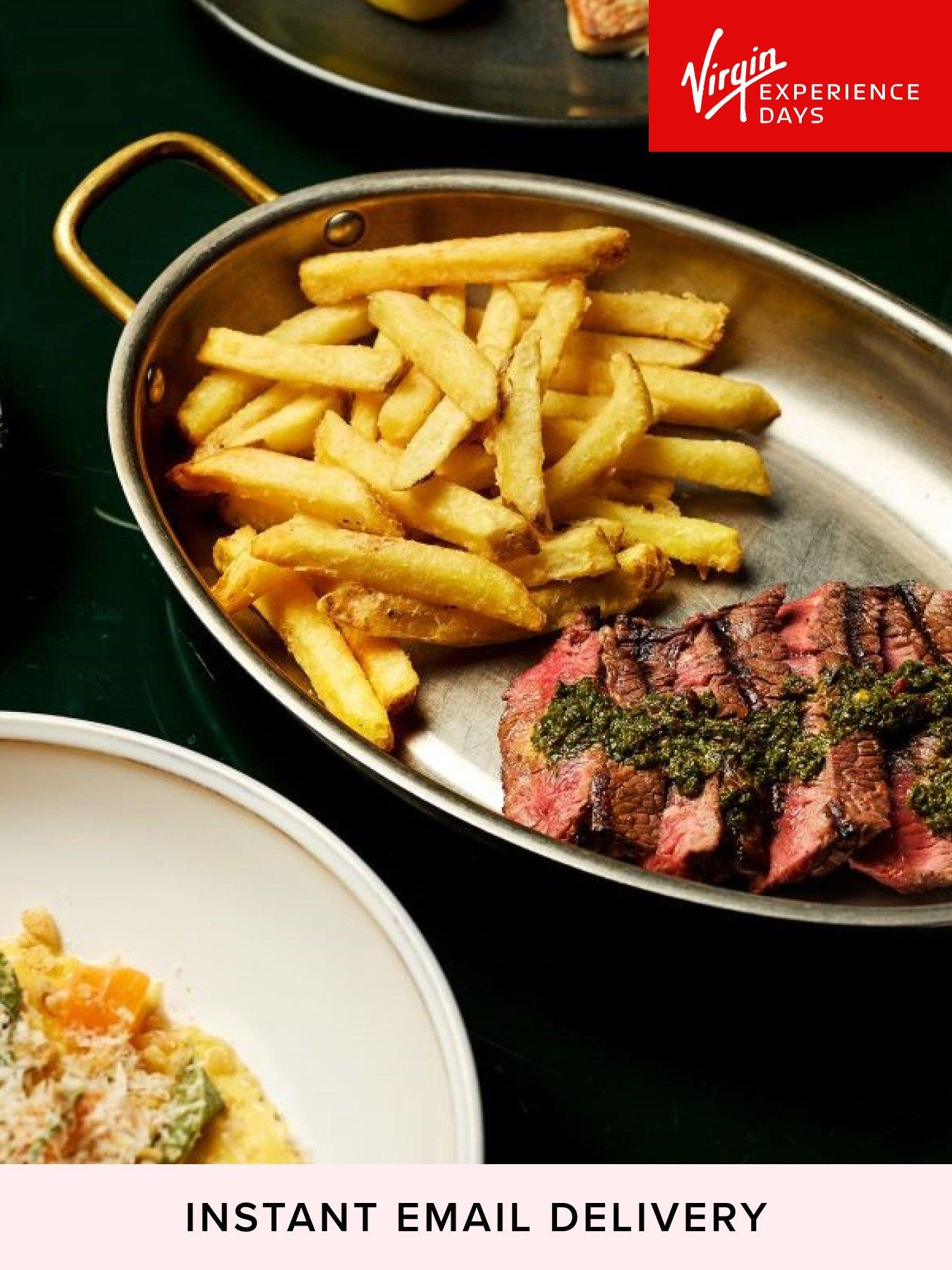 Virgin Experience Days Three Course Churrasco Lunch with Cocktail for Two at Gaucho - 20 Location UK Wide