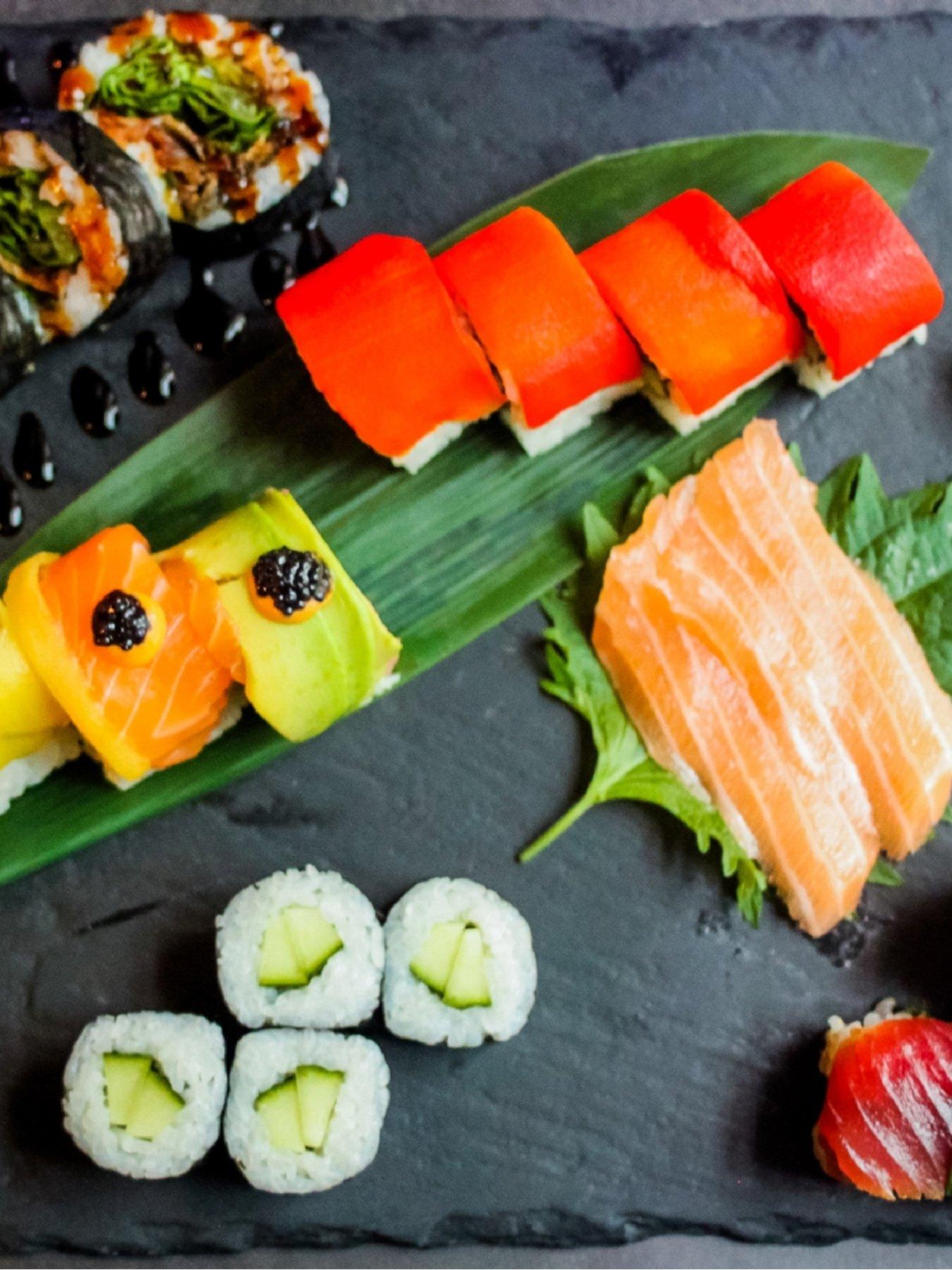 Image 2 of 3 of Activity Superstore Unlimited Asian Tapas & Sushi with Bottomless Beer or Wine for Two