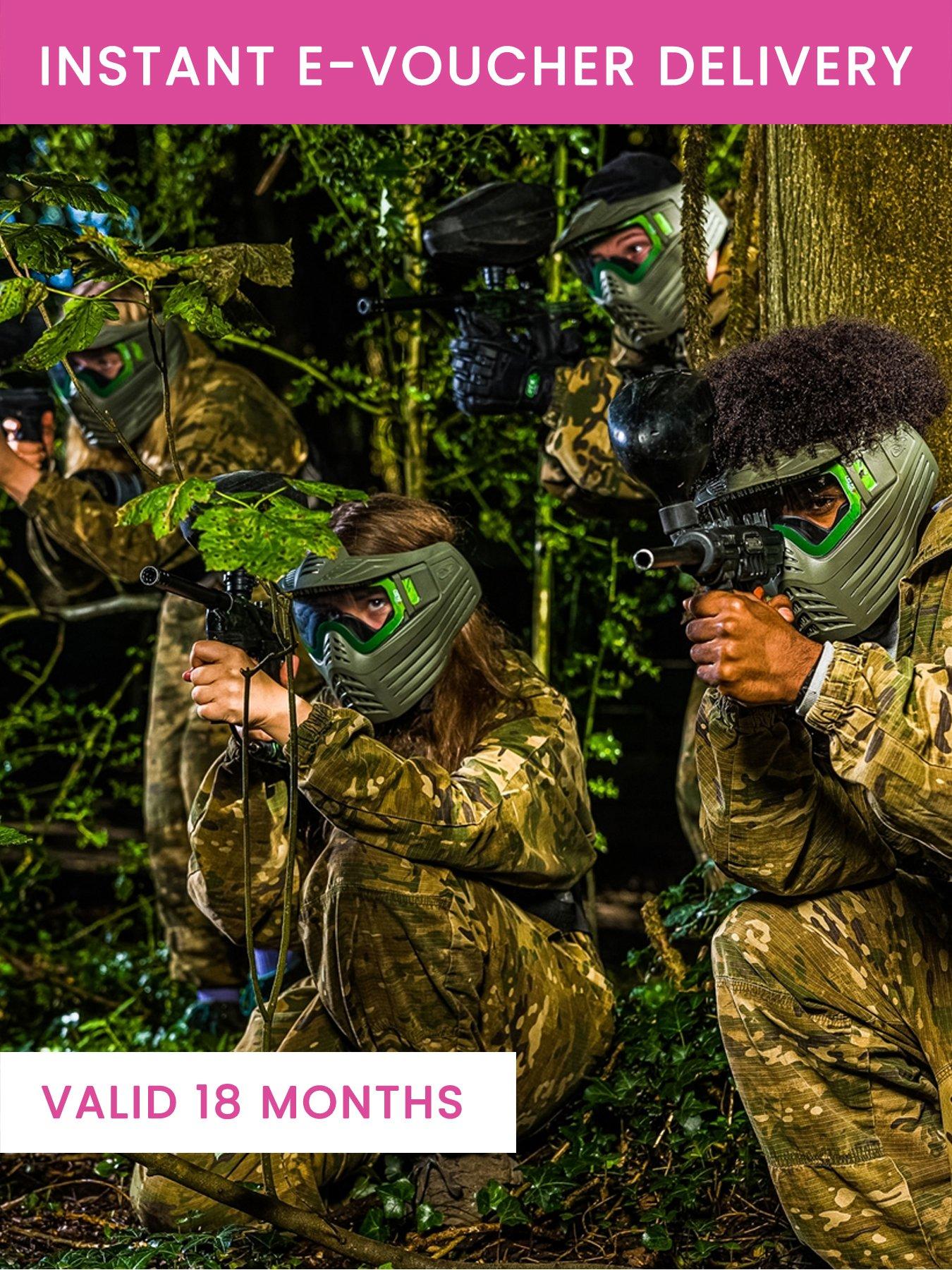 Activity Superstore Forest Paintball for Four with 100 Paintballs