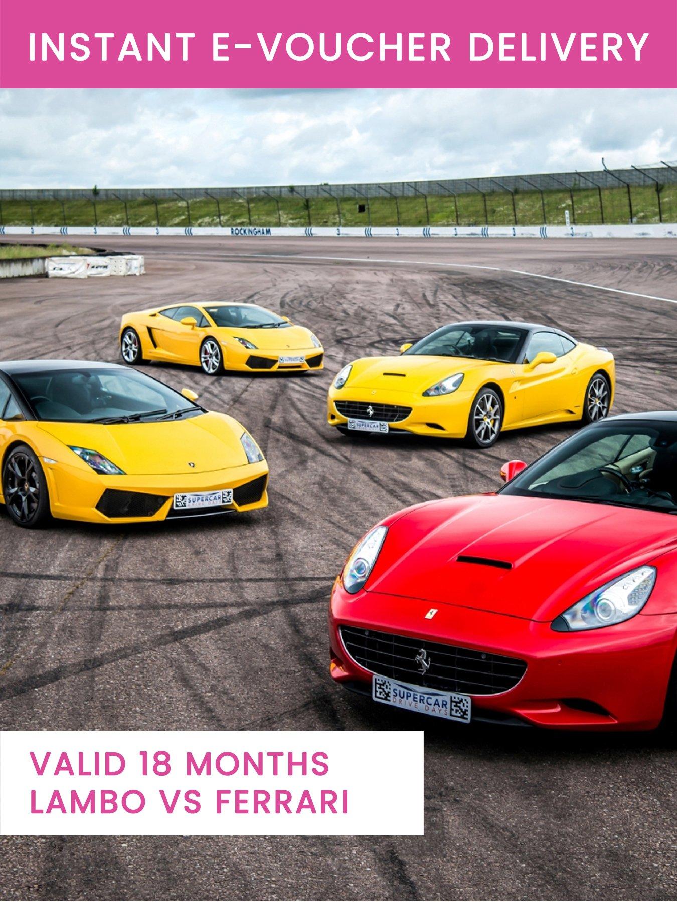 Activity Superstore Double Lamborghini or Double Ferrari