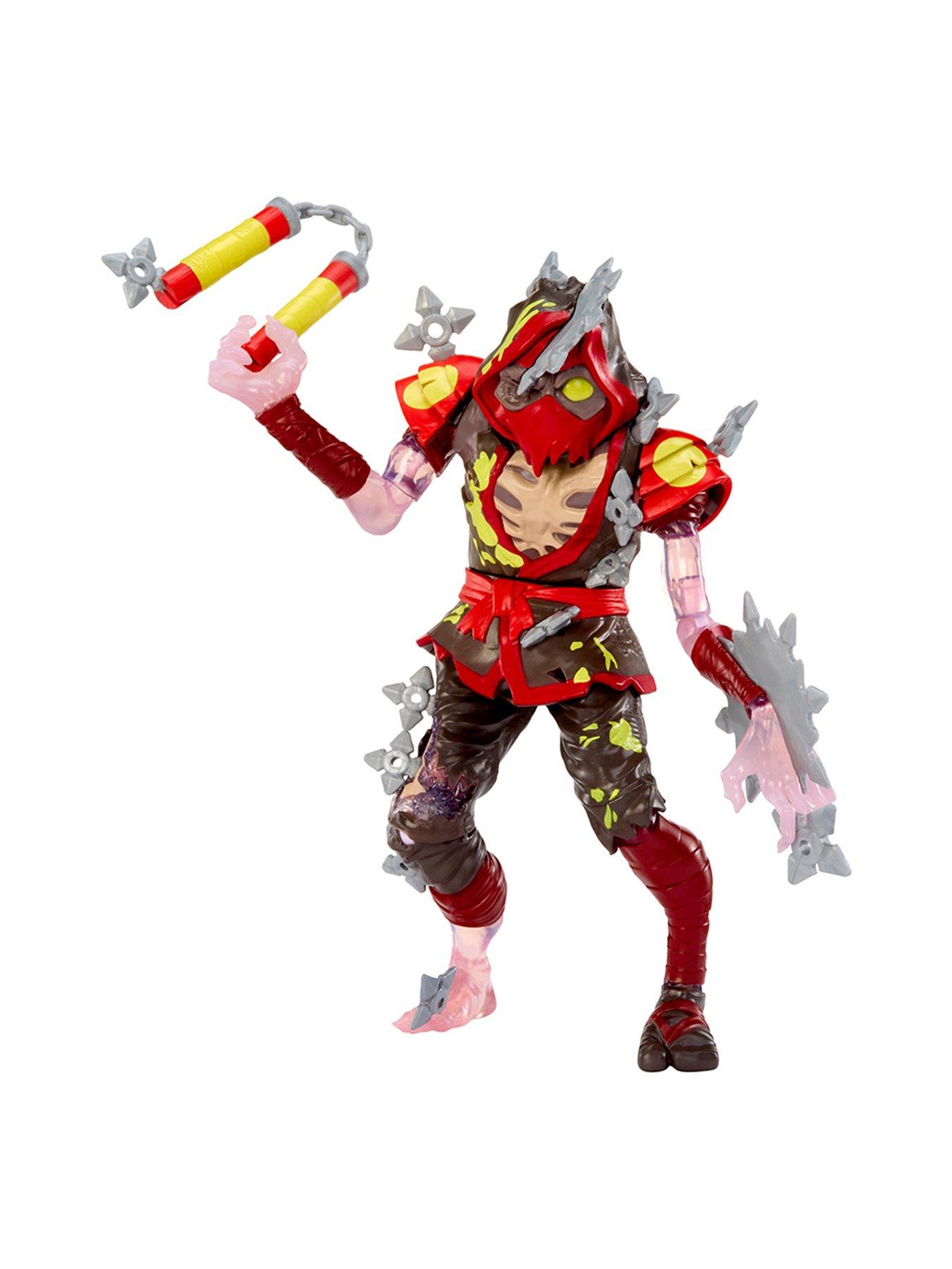  image of ninjombie-action-figure-grave-spin-ninja-zombie-with-slime