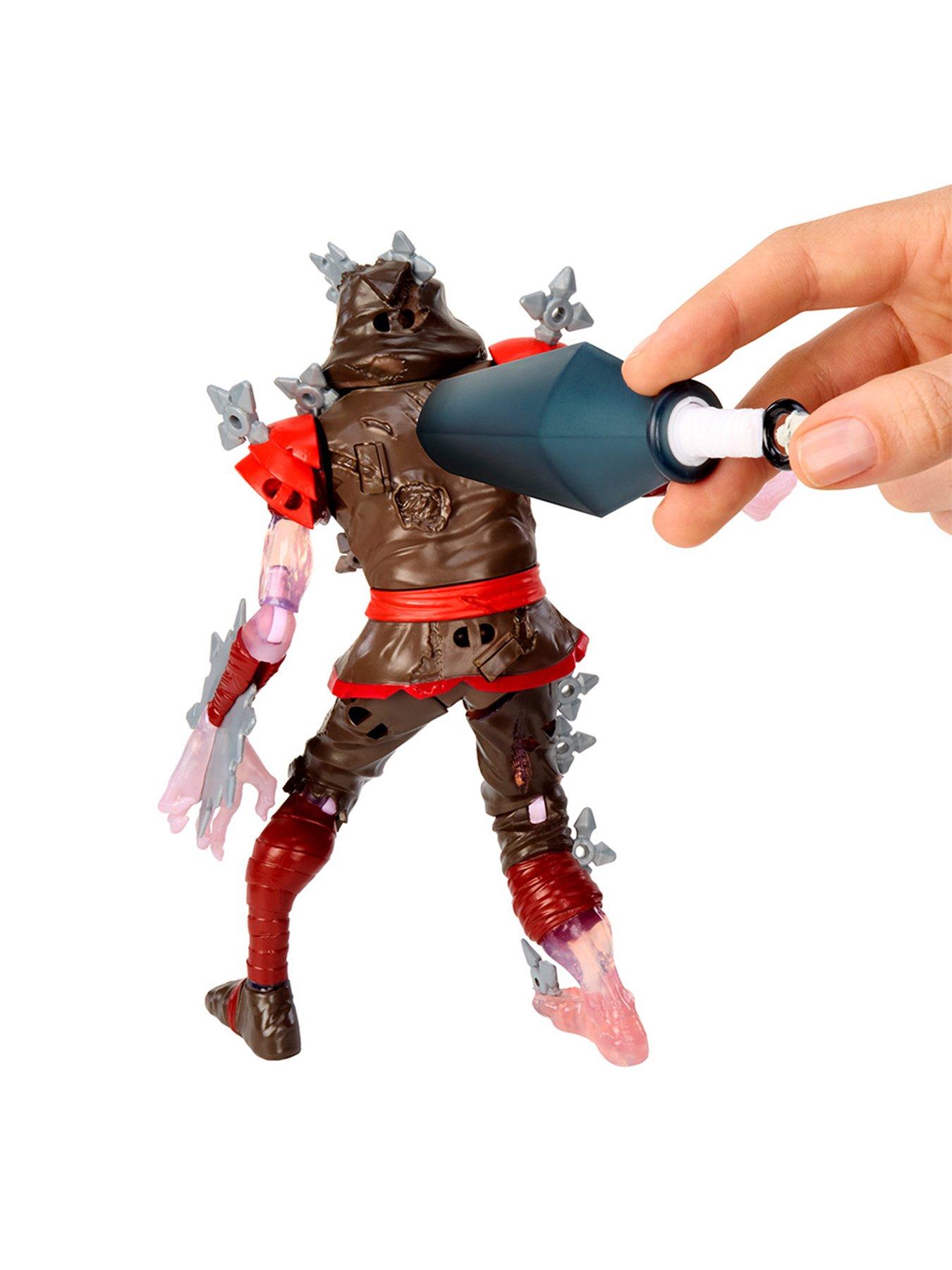  image of ninjombie-action-figure-grave-spin-ninja-zombie-with-slime
