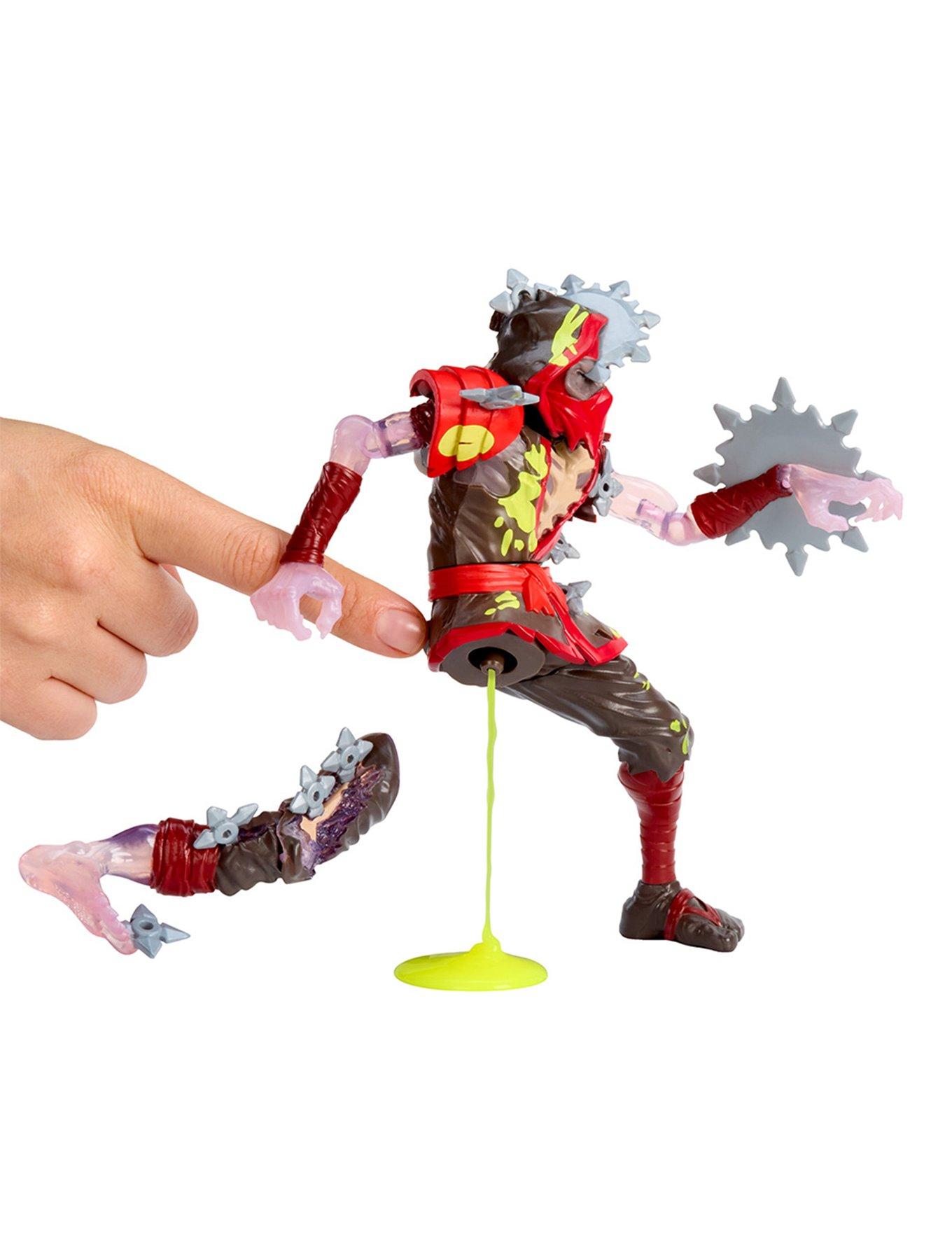  image of ninjombie-action-figure-grave-spin-ninja-zombie-with-slime