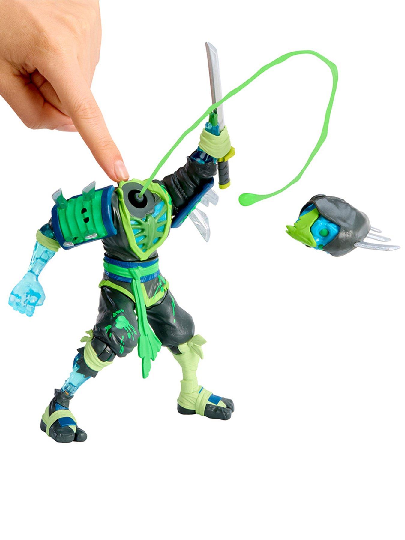 Image 5 of 8 of Ninjombie Action Figure - Sword Lord, Ninja Zombie with Slime
