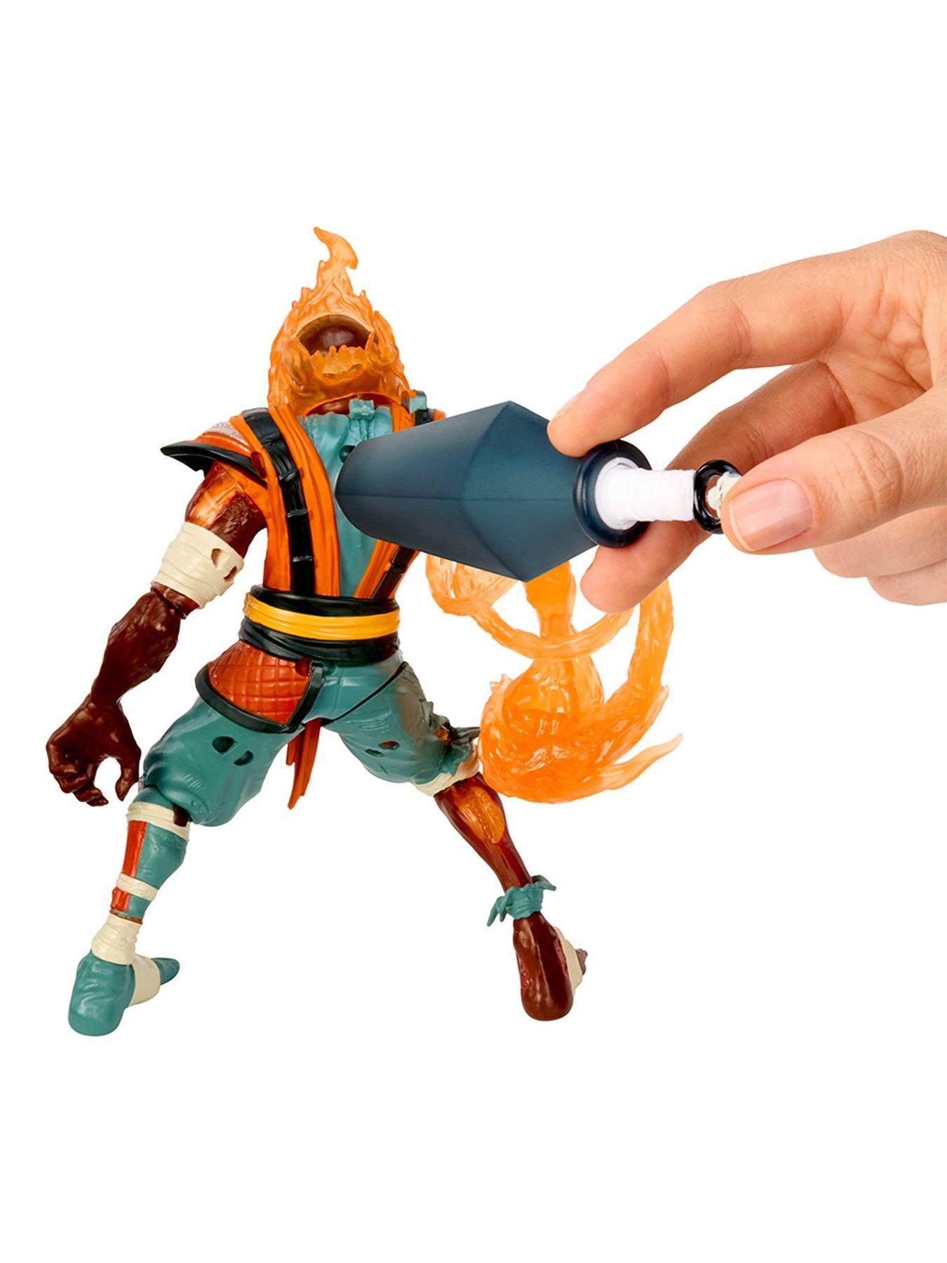  image of ninjombie-action-figure-scorchstrike-ninja-zombie-with-slime
