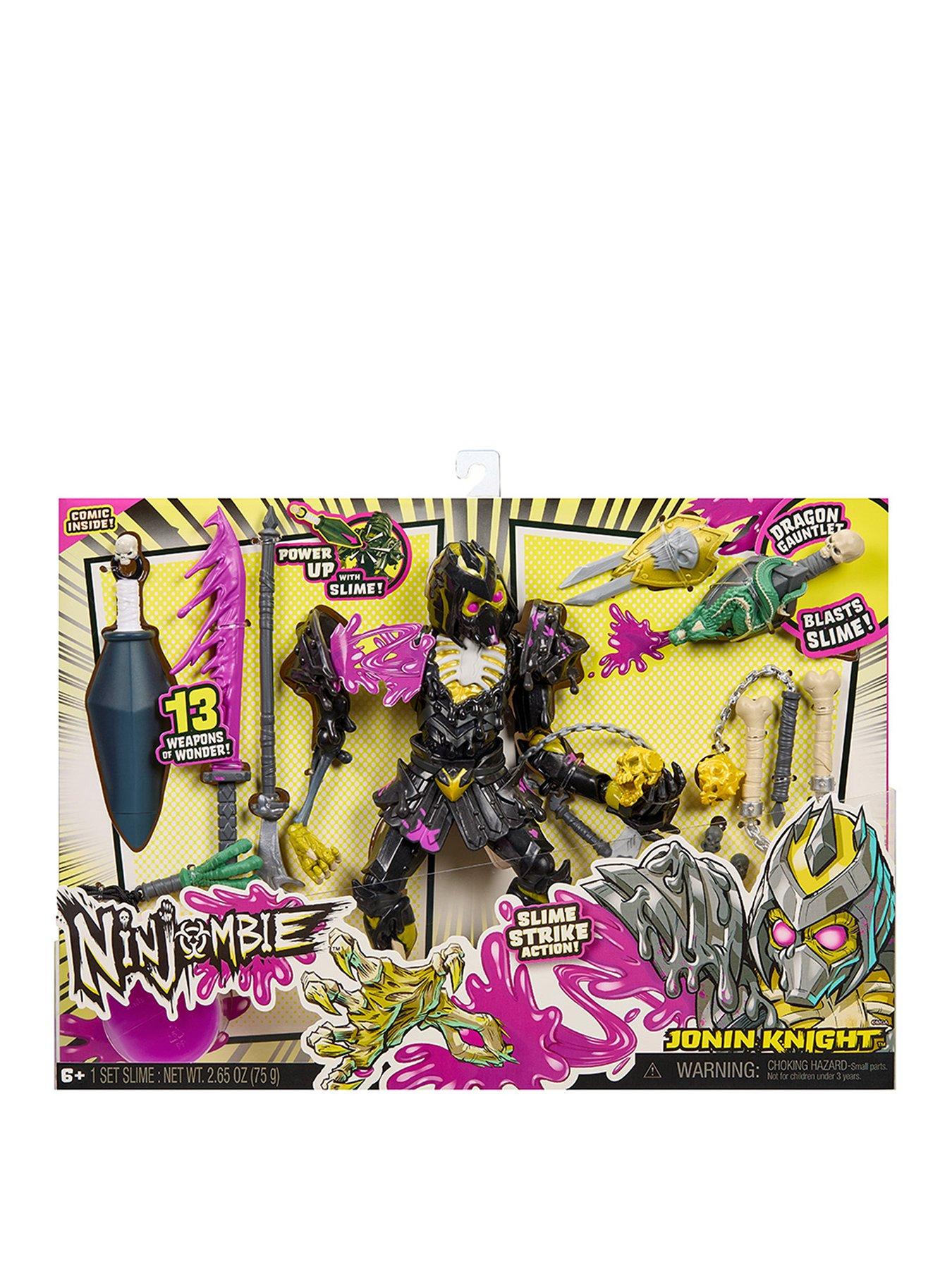 Ninjombie Deluxe Action Figure - Jonin Knight, Ninja Zombie with Slime