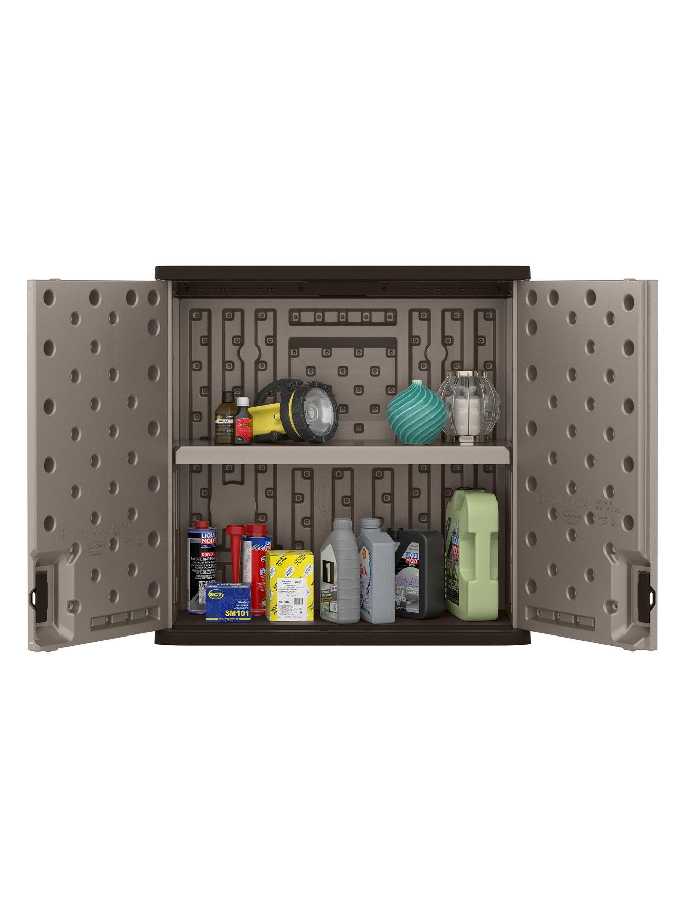  image of suncast-haven-wall-storage-cabinet