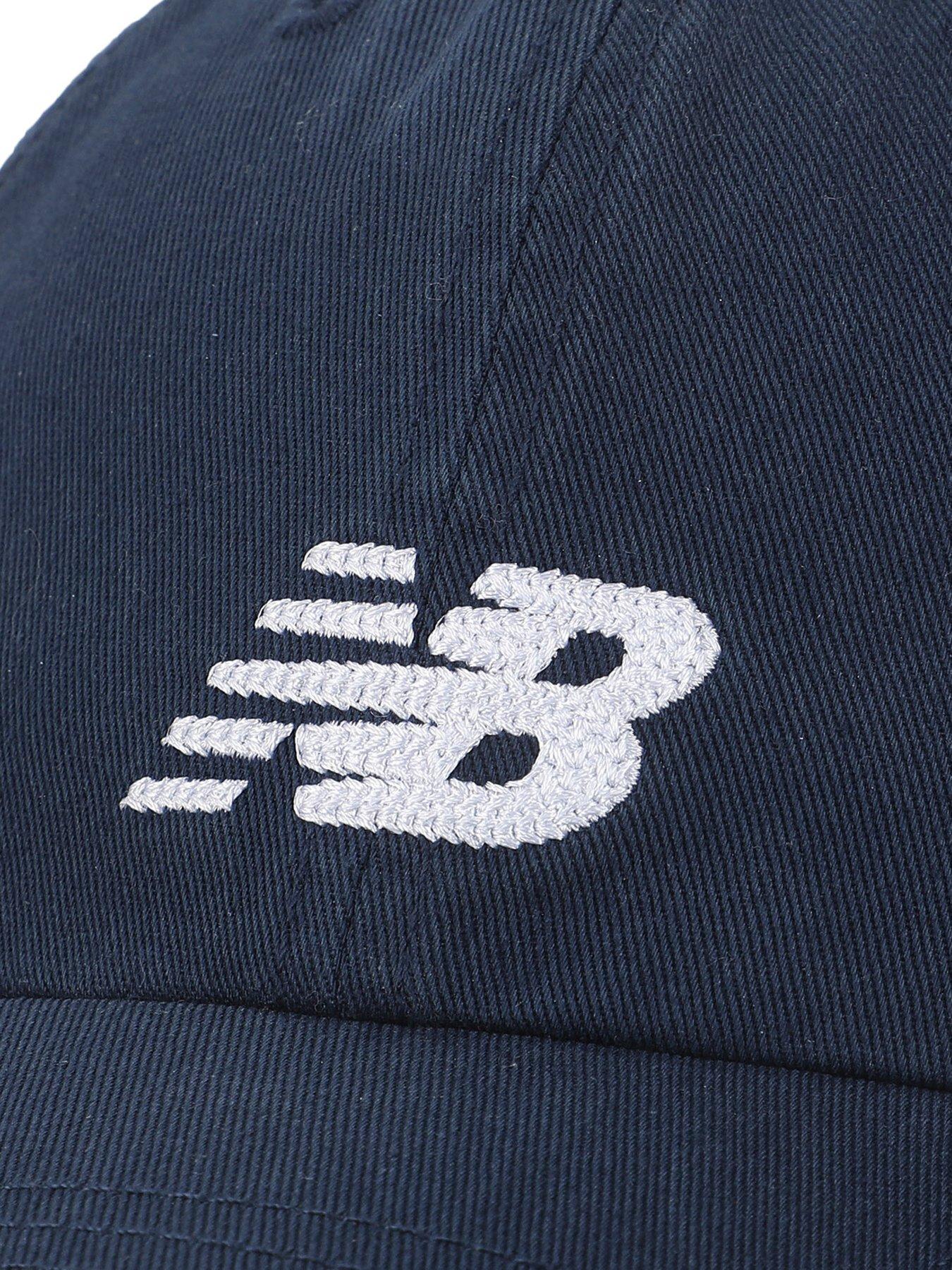 Image 3 of 3 of New Balance Unisex 6 Panel Chain Stitch Flying NB Baseball Cap - Navy