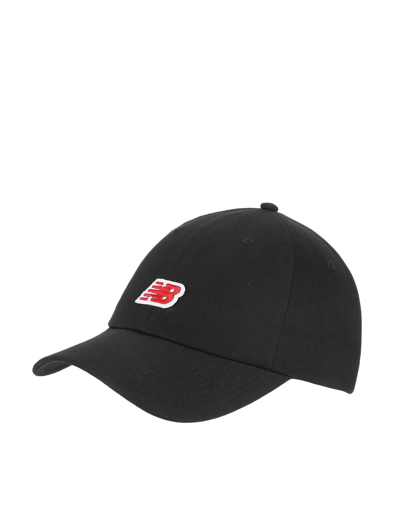New Balance Unisex 6 Panel Nb Patch Logo Hat- Black
