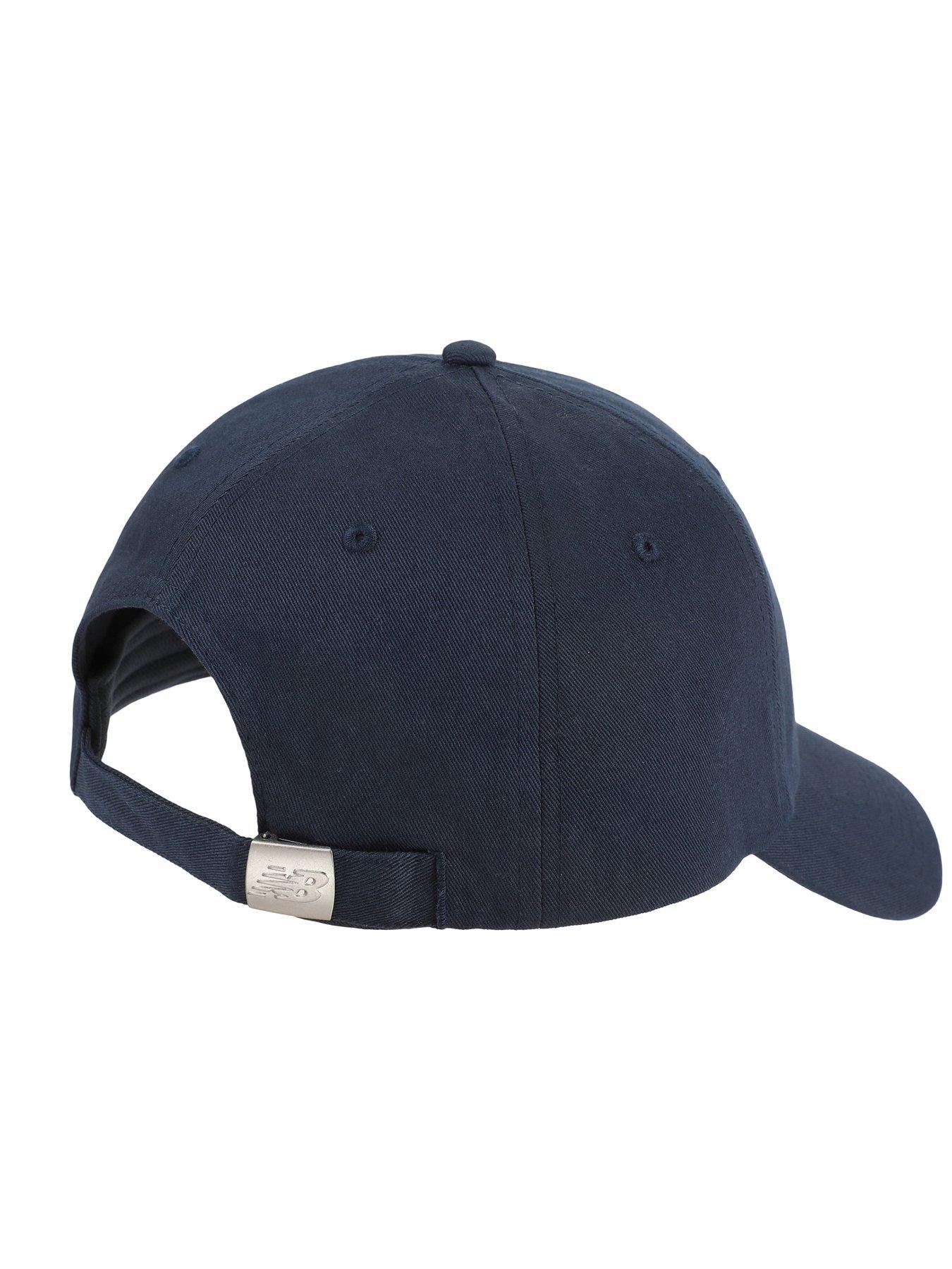  image of new-balance-unisex-6-panel-nb-patch-logo-hat-navy