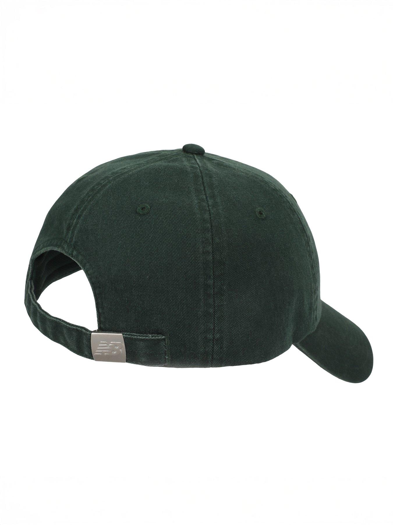 Image 2 of 3 of New Balance Unisex 6 Panel Flying NB Stacked Logo- Green