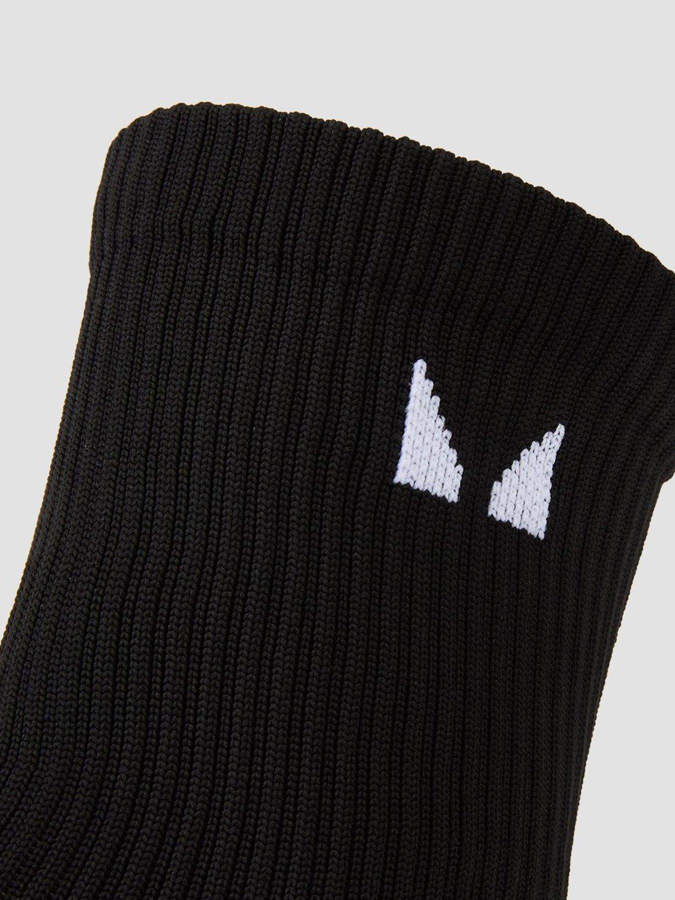  image of myprotein-mp-running-socks-3-pack-black