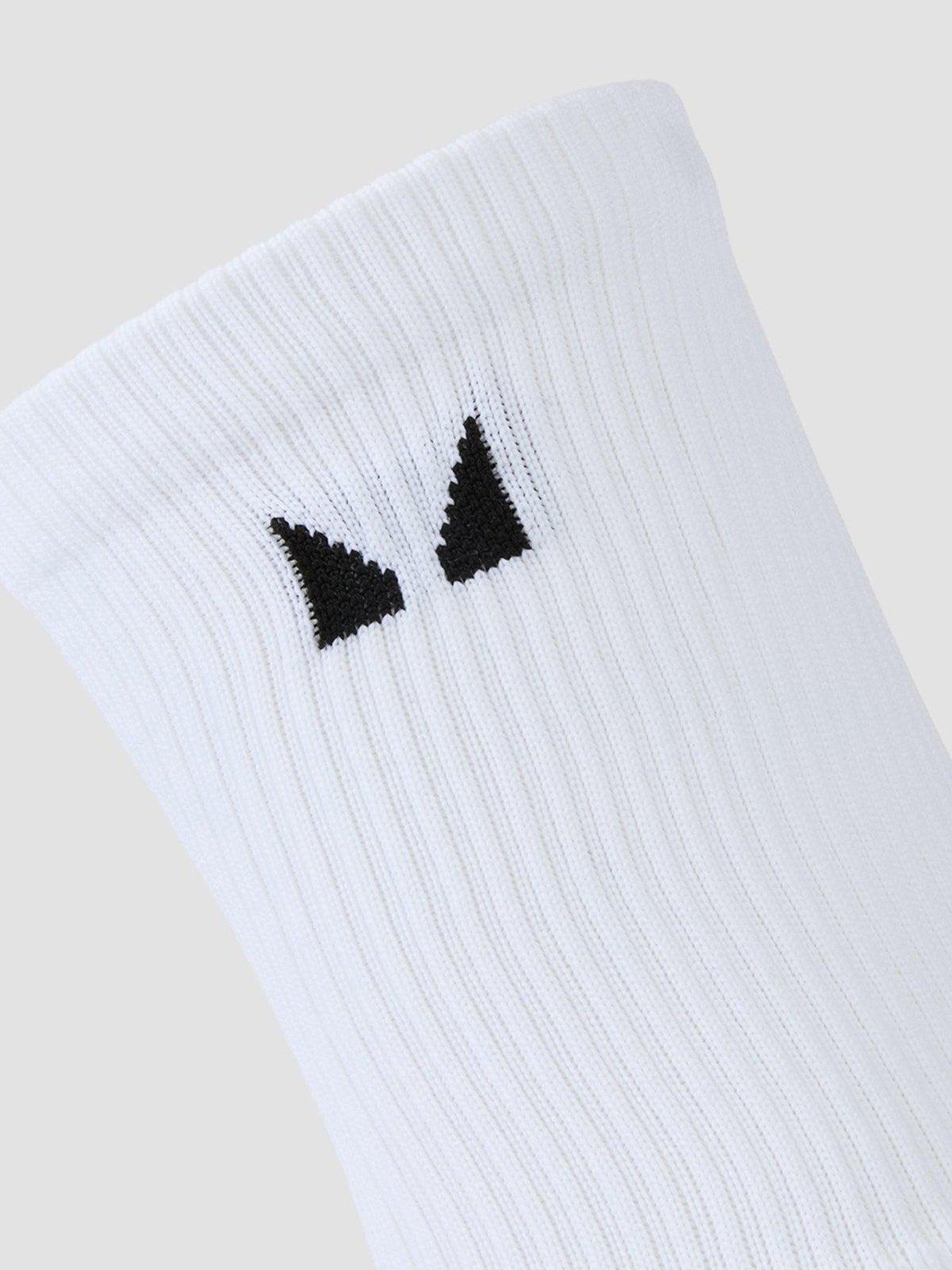 Image 4 of 4 of MyProtein Running Socks (3 Pack) - White