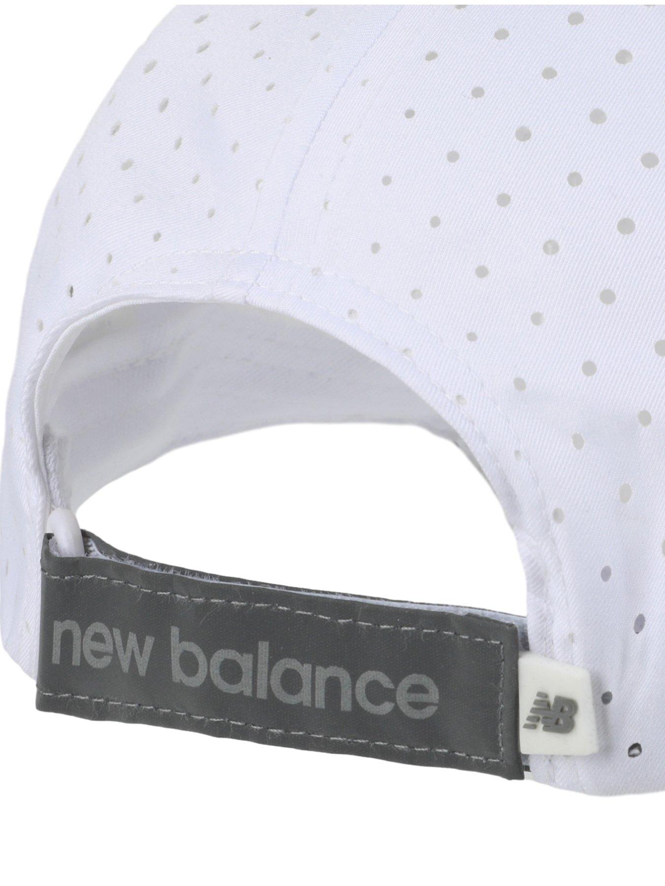 Image 3 of 3 of New Balance Unisex 6 Panel Pro Run Hat - White