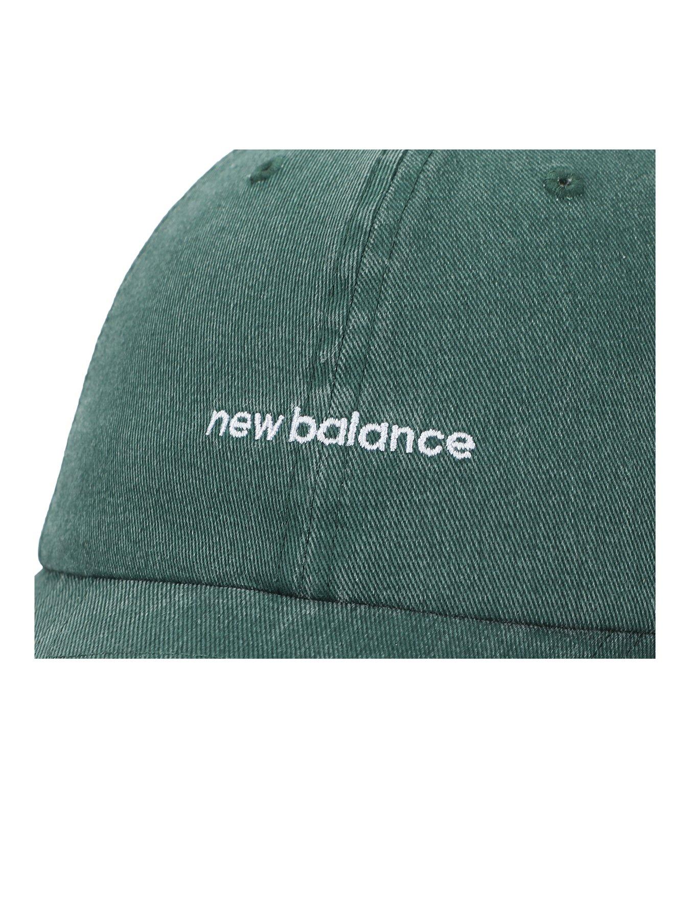 Image 3 of 3 of New Balance Unisex 6 Panel Linear Logo Hat - Green