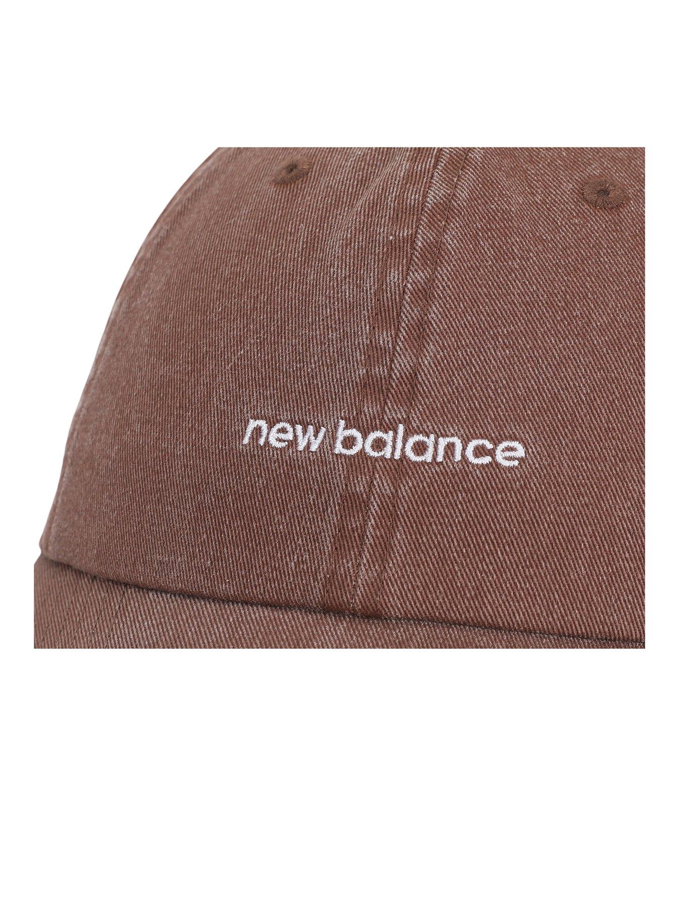  image of new-balance-unisex-6-panel-linear-logo-hat-green