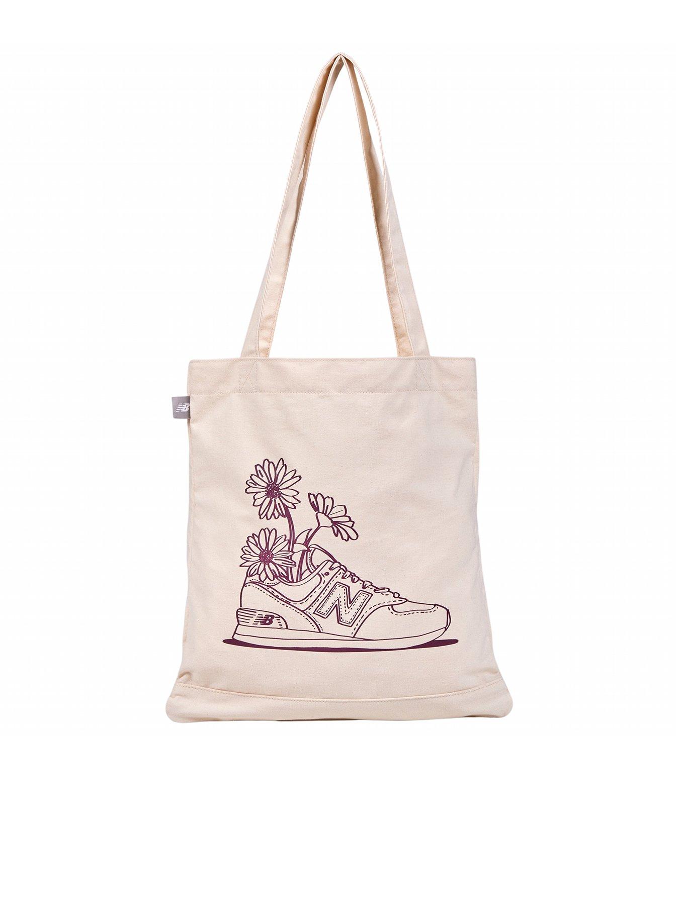 New Balance Unisex Graphic Tote- White