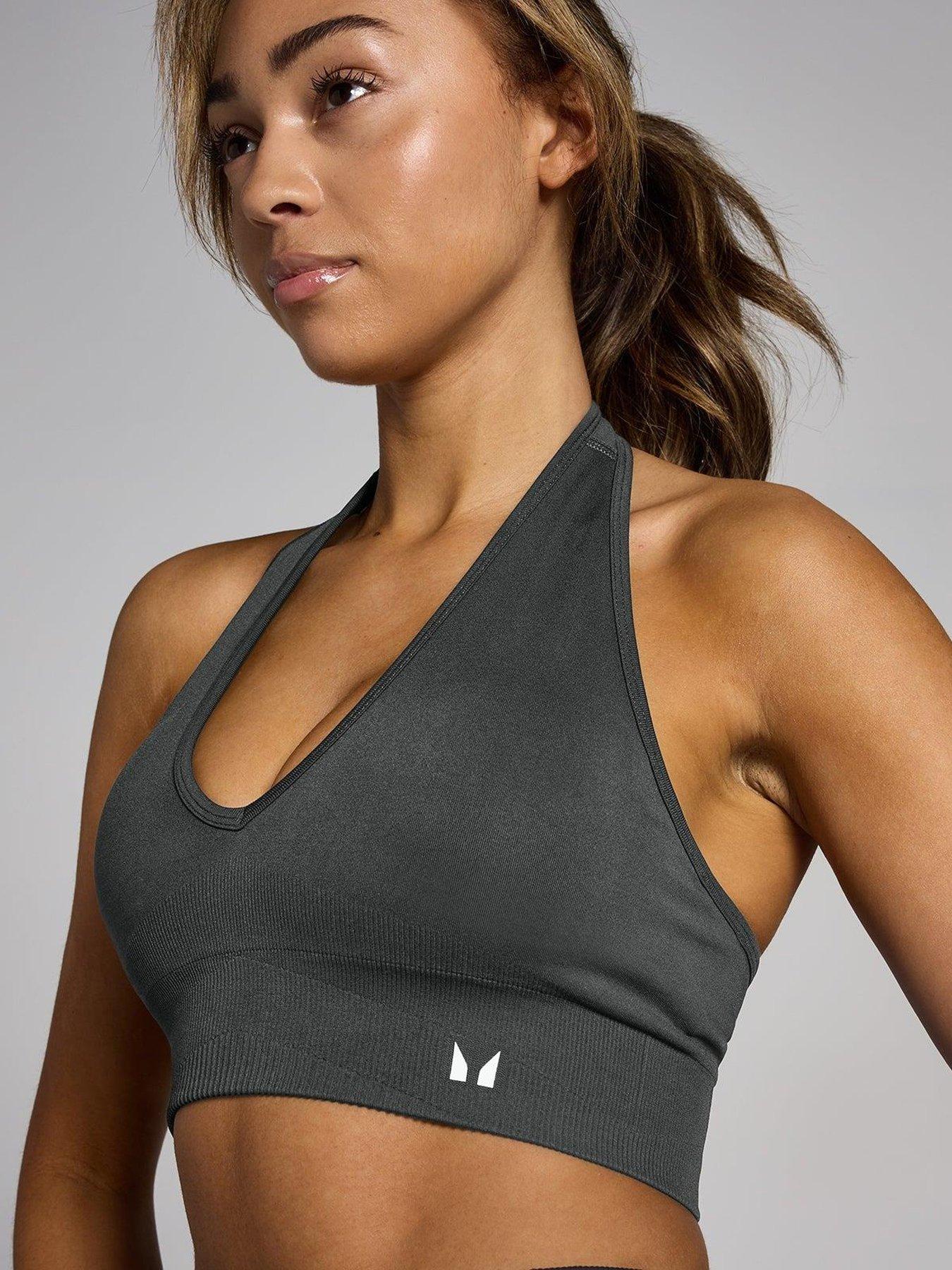 myprotein-womens-training-tempo-seamless-halter-neck-bra-grey