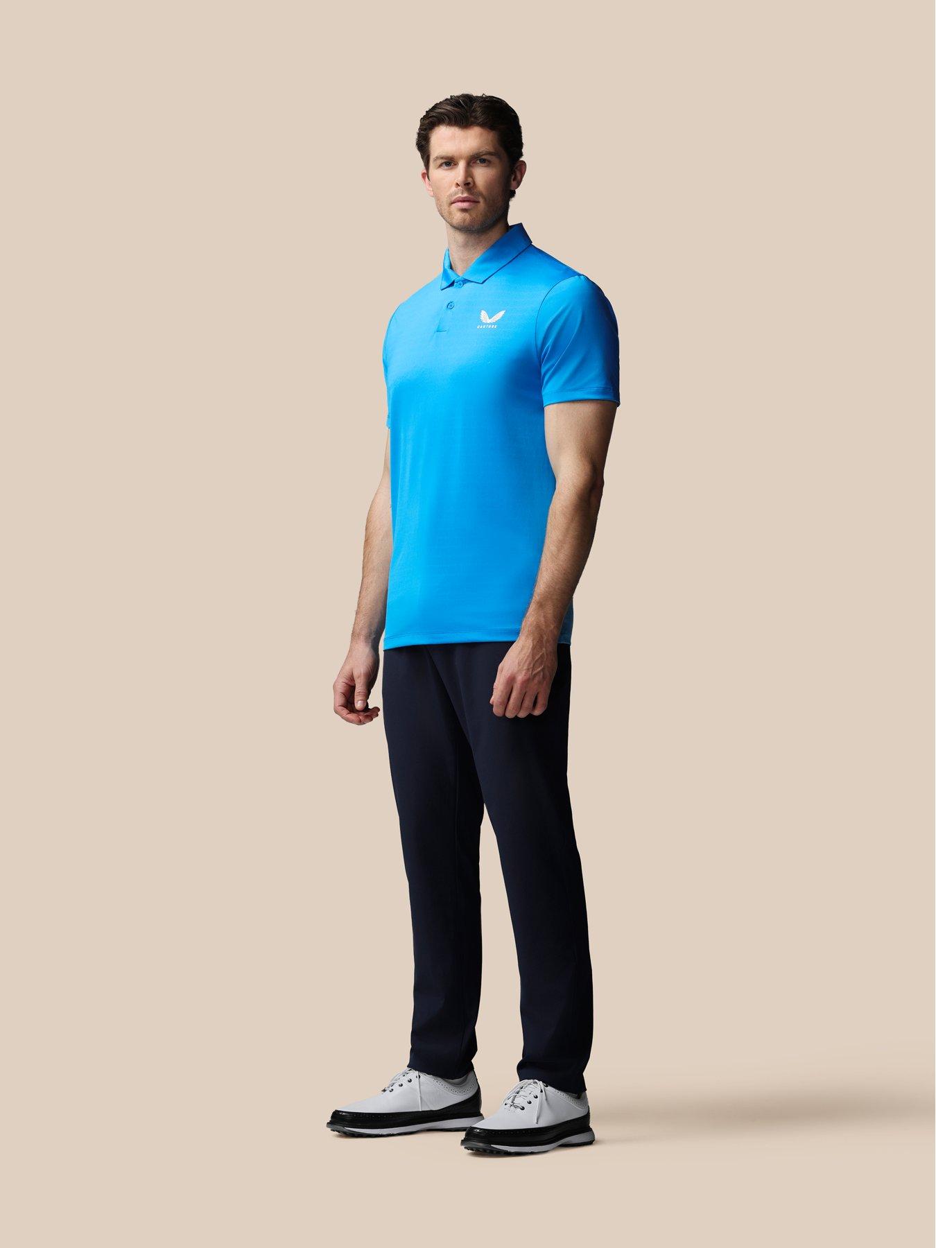 Image 3 of 7 of Castore Mens&nbsp;Polo - Blue