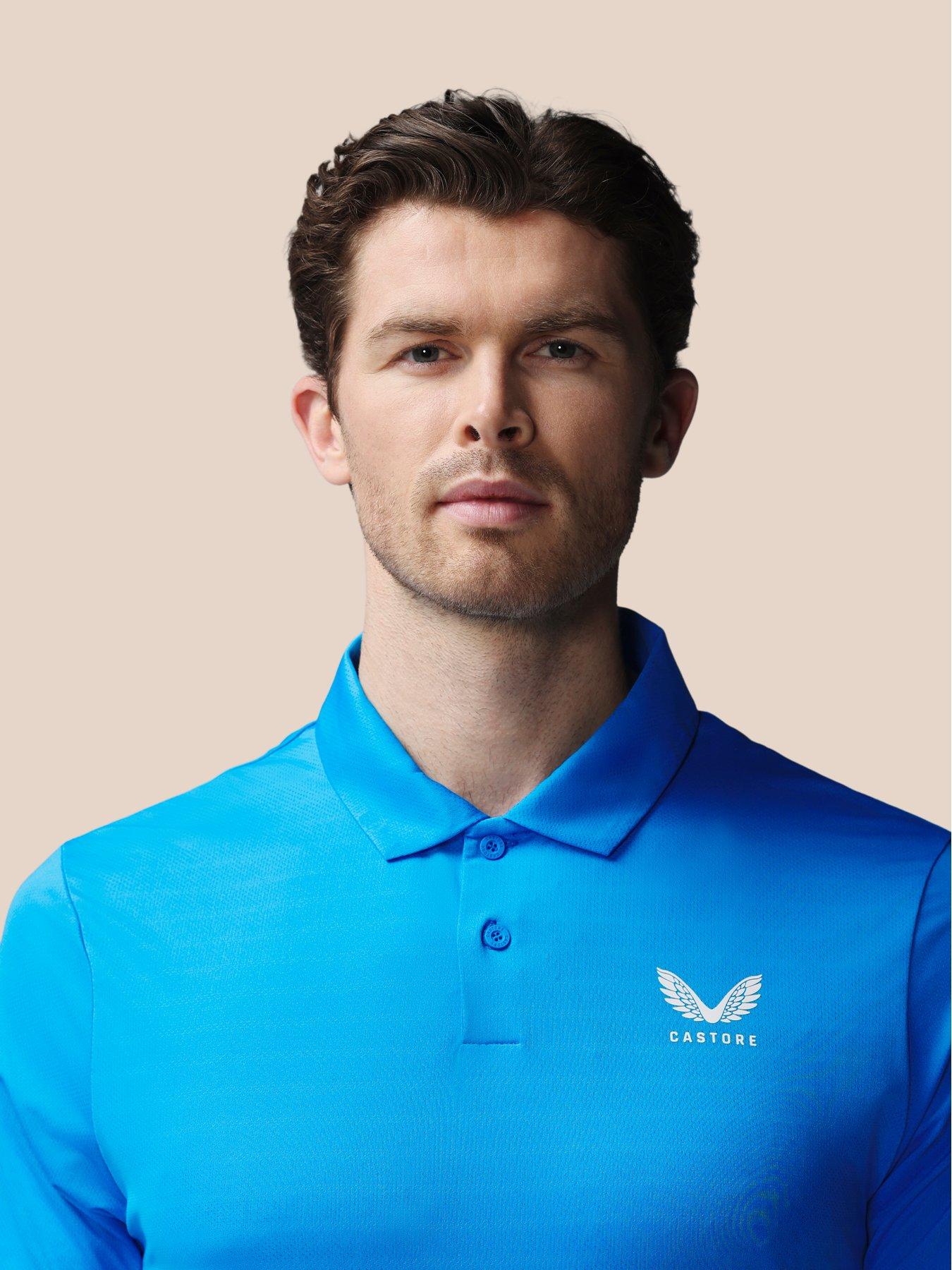 Image 4 of 7 of Castore Mens&nbsp;Polo - Blue