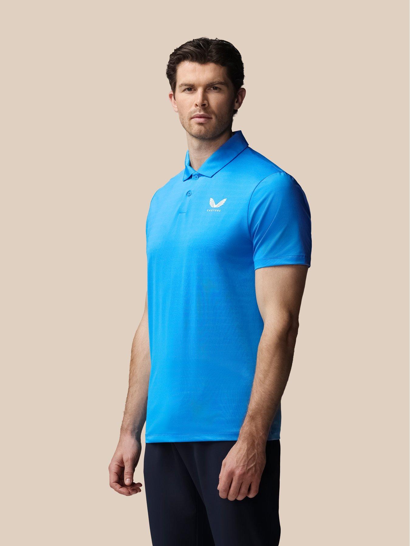 Image 5 of 7 of Castore Mens&nbsp;Polo - Blue